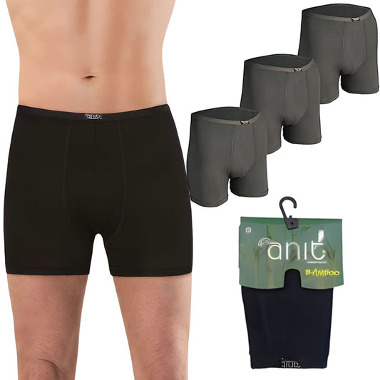 Boxershorts Herren Bambus Boxershorts Slips Unterhosen 3er 5er Pack