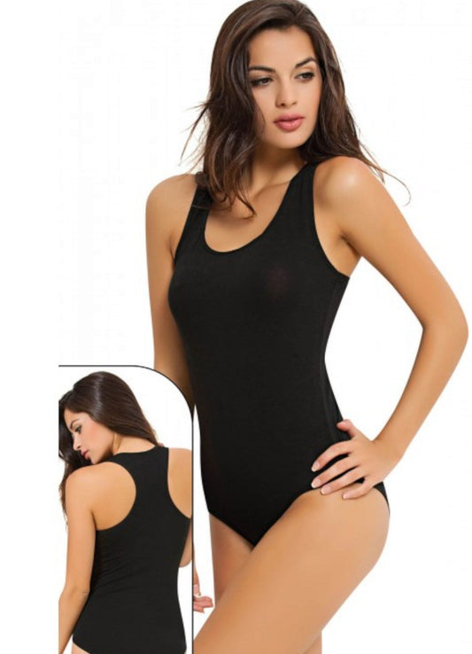 Body Baumwoll-Stretch Trägerbody breite Träger 3er-5er Pack
