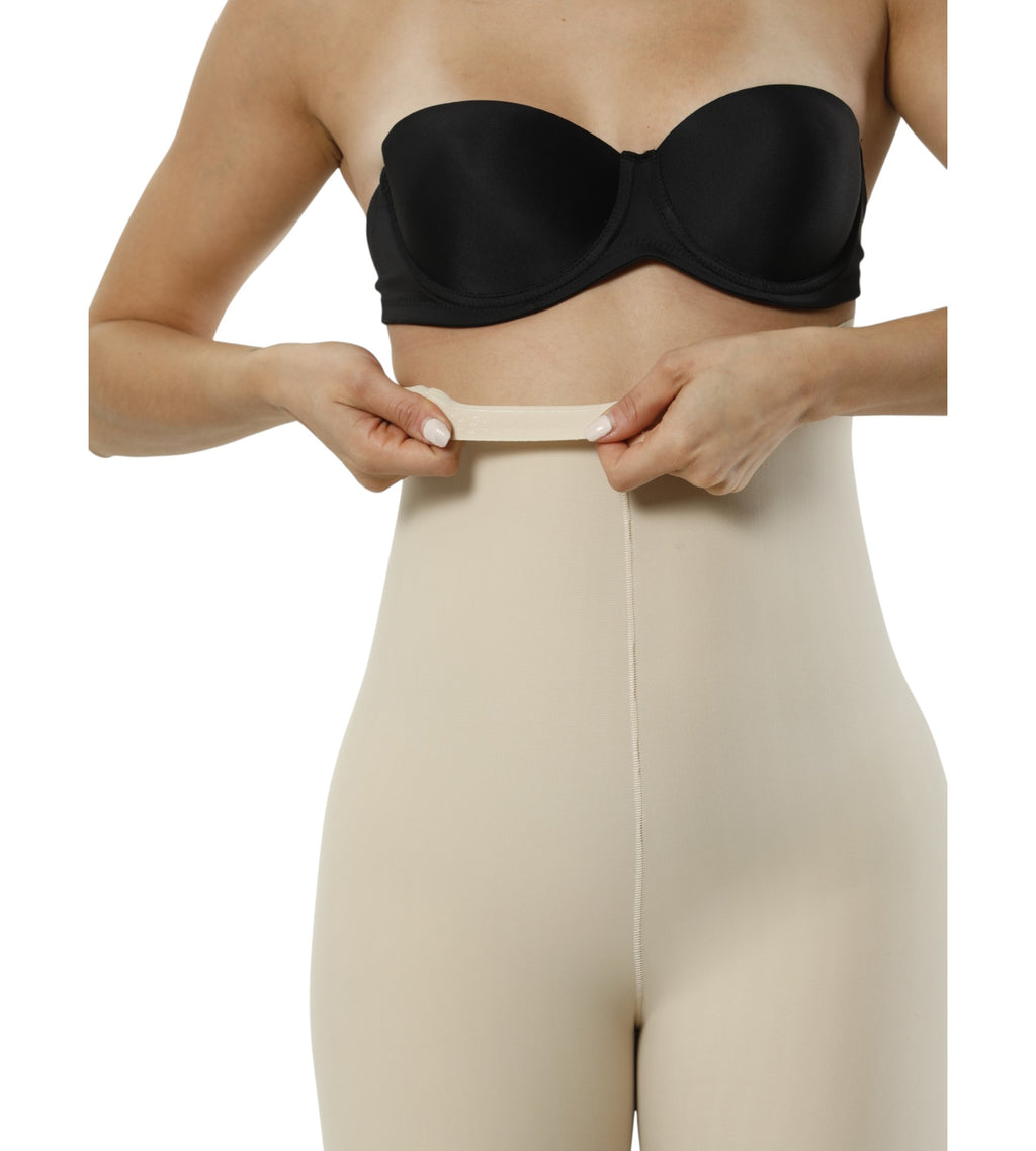 Miederhose Corsage mit Bein – nahtlose figurformende Shaping-Short hohe Taille