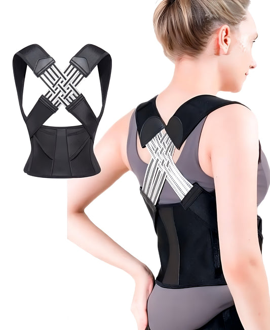 Rücken Stüzgürtel Haltungskorrektur für Damen & Herren, Rückenbandage für aufrechte Haltung