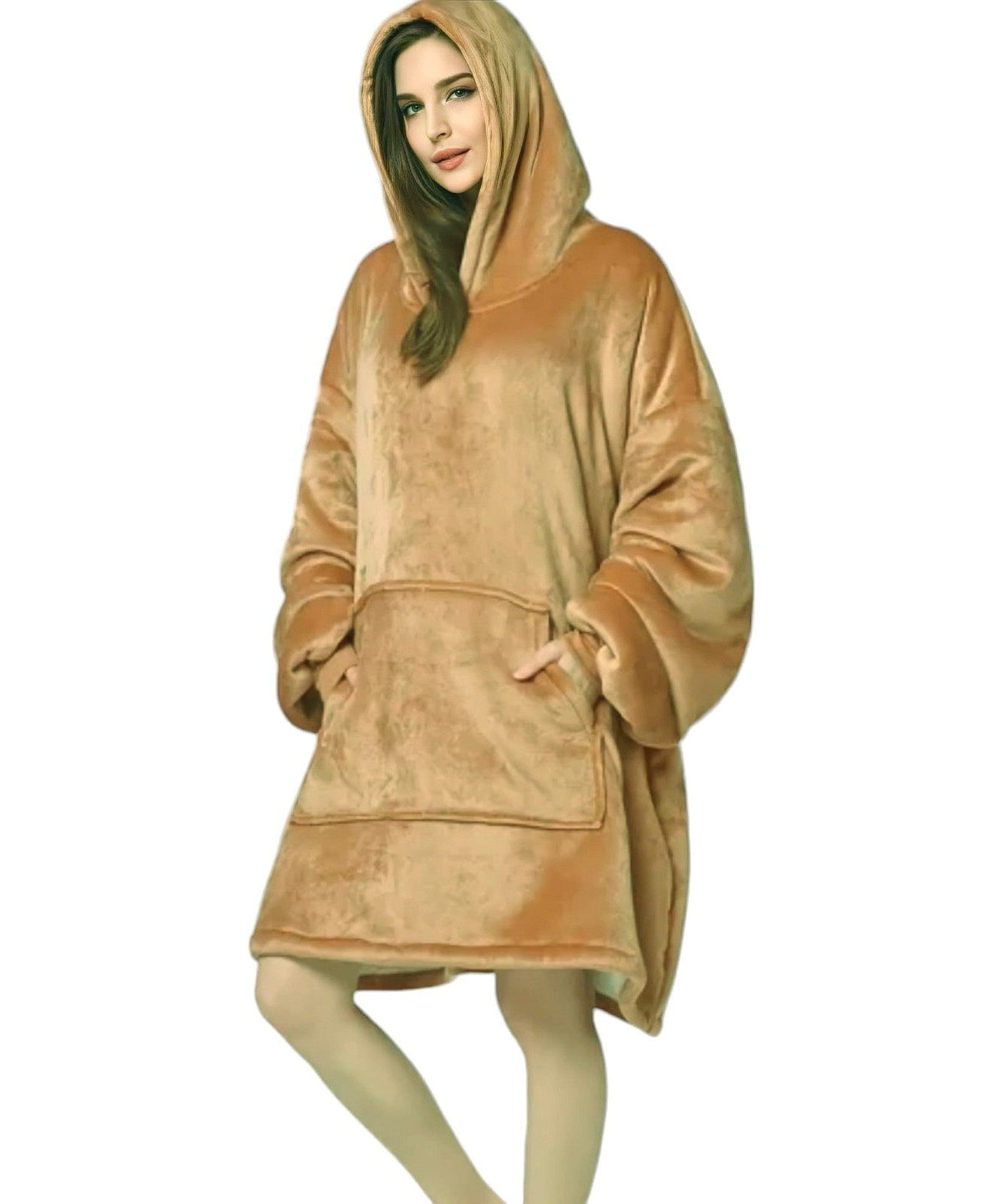 Hoodie Kuscheliger Fleece Decken Hoodie für Damen & Herren