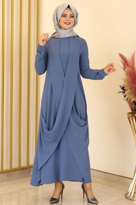 Tunikakleid Damen Kleid aus Aerobin - Sommerkleid