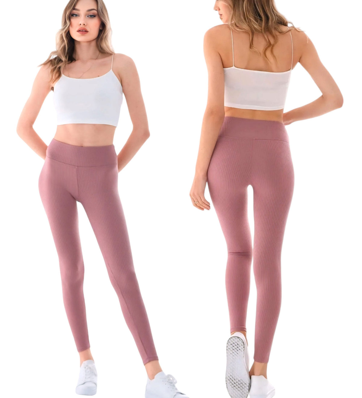 7/8-Leggings Damen Yogaleggings High-Waist – Thermo Hose