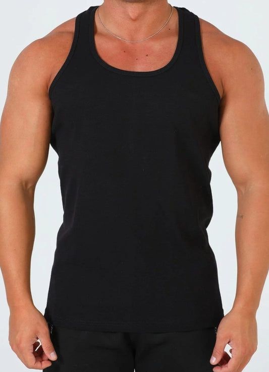Muskelshirt 4er Pack Herren Sport Tank Tops - Rambo Shirt mit X-Back Design