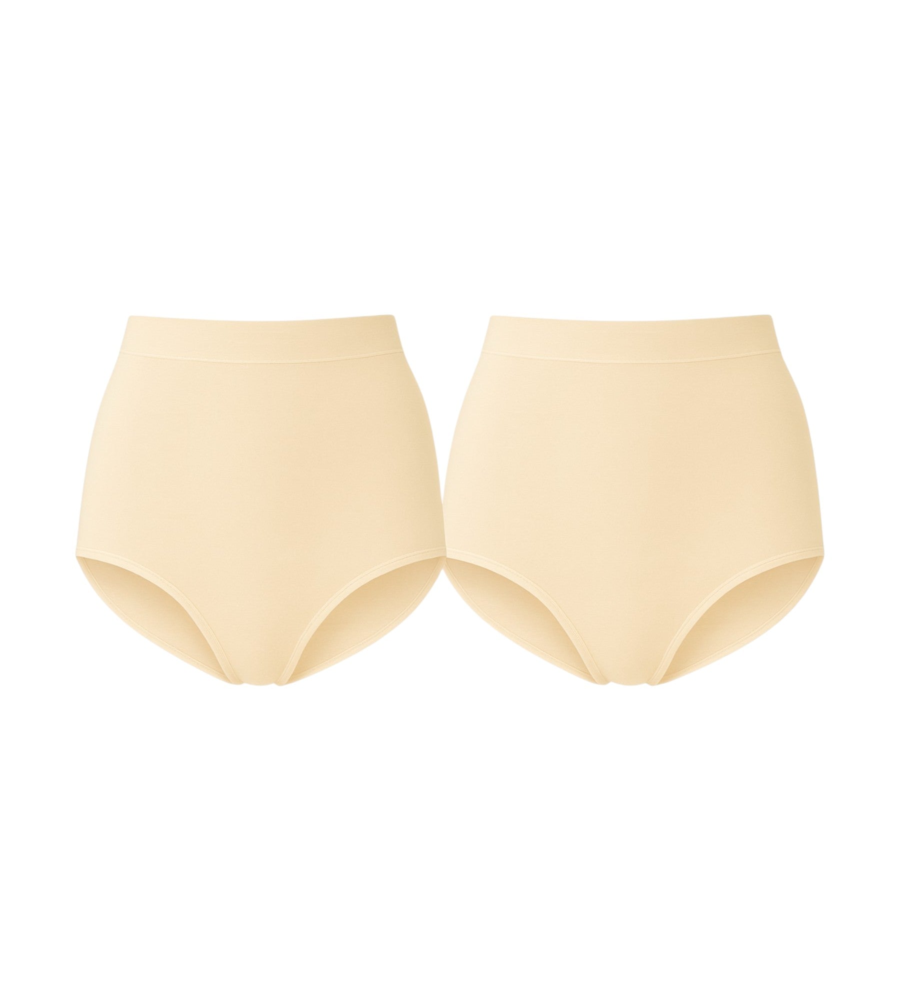 Miederslip 2er Pack figurformend hoher Bund Shaping-Slip eng anliegend