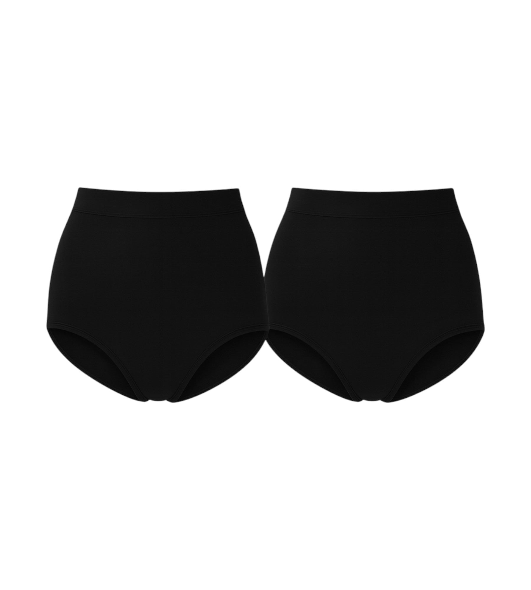 Miederslip 2er Pack figurformend hoher Bund Shaping-Slip eng anliegend