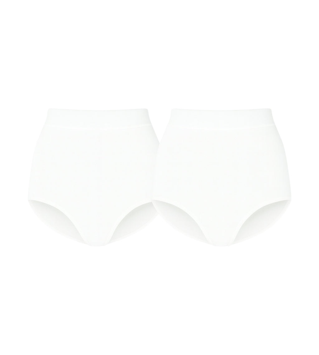 Miederslip 2er Pack figurformend hoher Bund Shaping-Slip eng anliegend