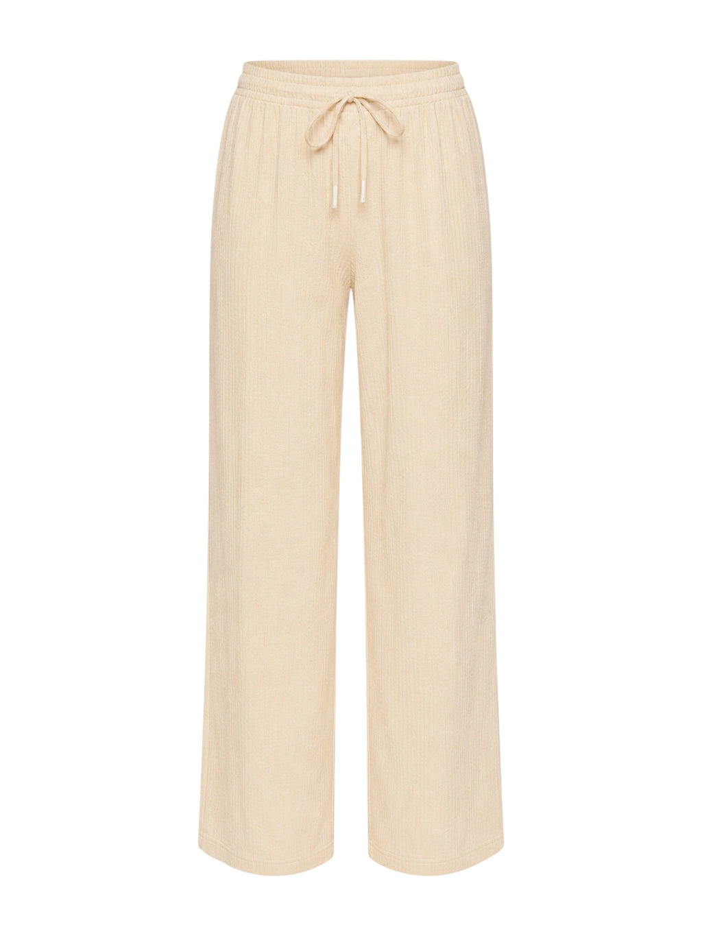 Palazzohose Damen Crinkle Hose – Weite Sommerhose elastischer Bund