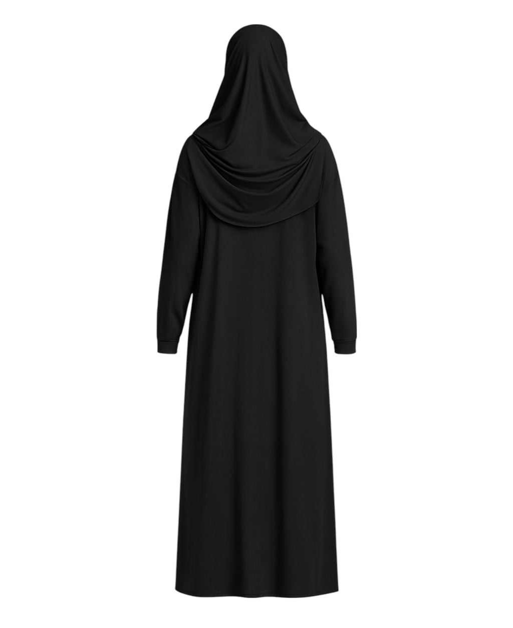 Tunikakleid Gebetskleid mit Hijab islamisches Kleid Kaftan Jilbab Abaya Namaz