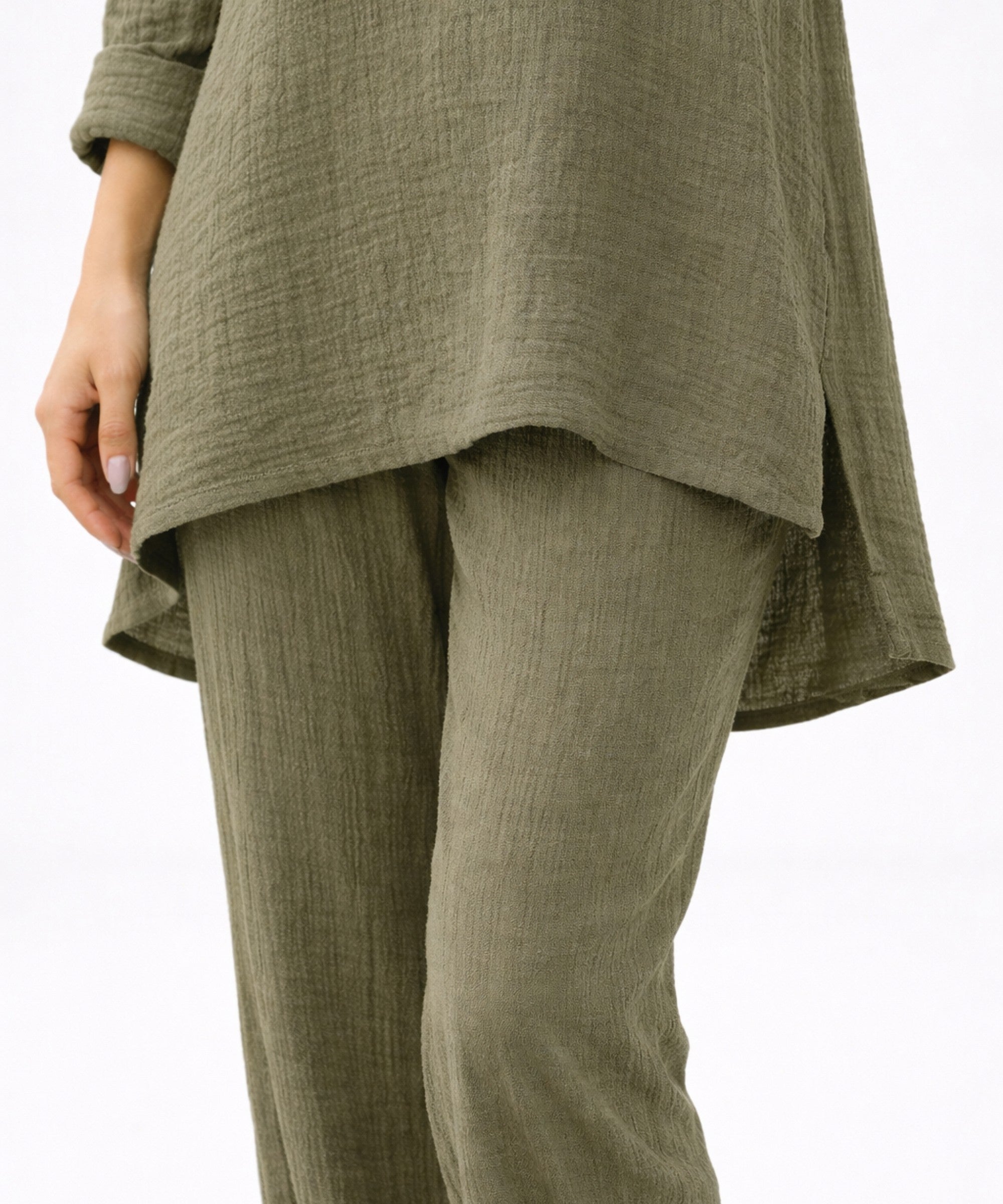 WENOR Musselin Set – Longtunika & Hose