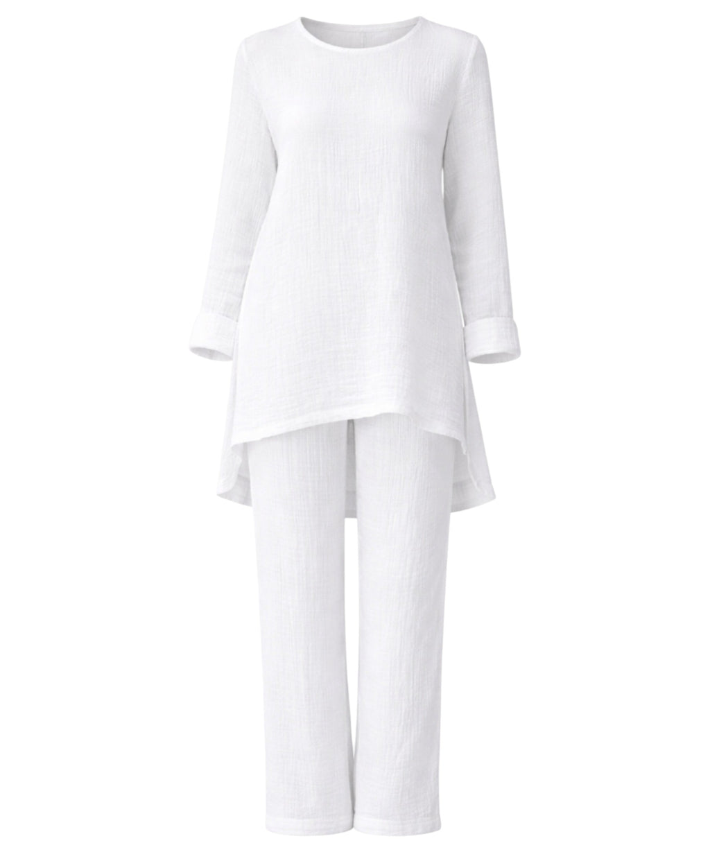 WENOR Musselin Set – Longtunika & Hose