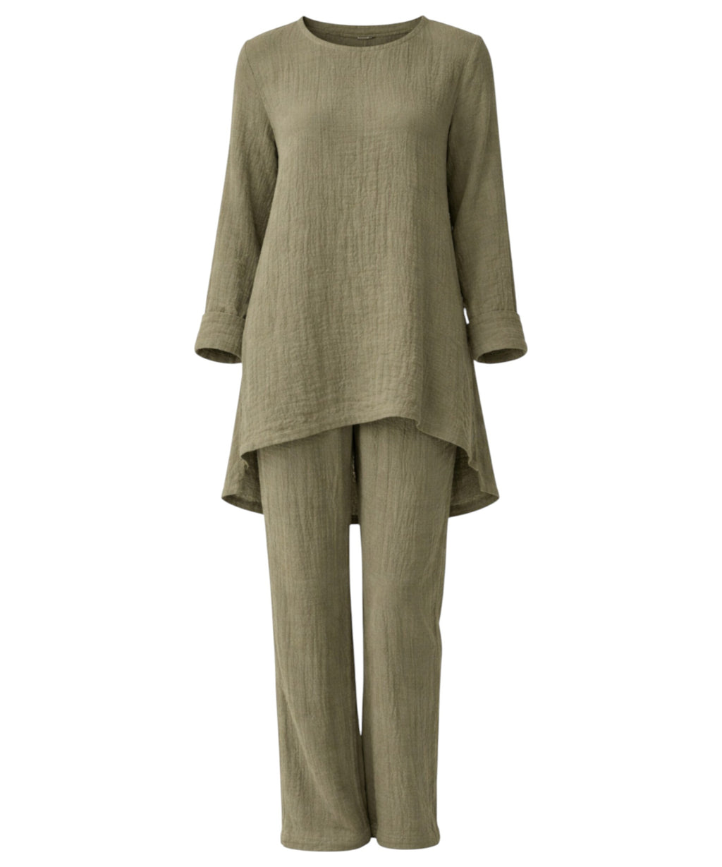 WENOR Musselin Set – Longtunika & Hose