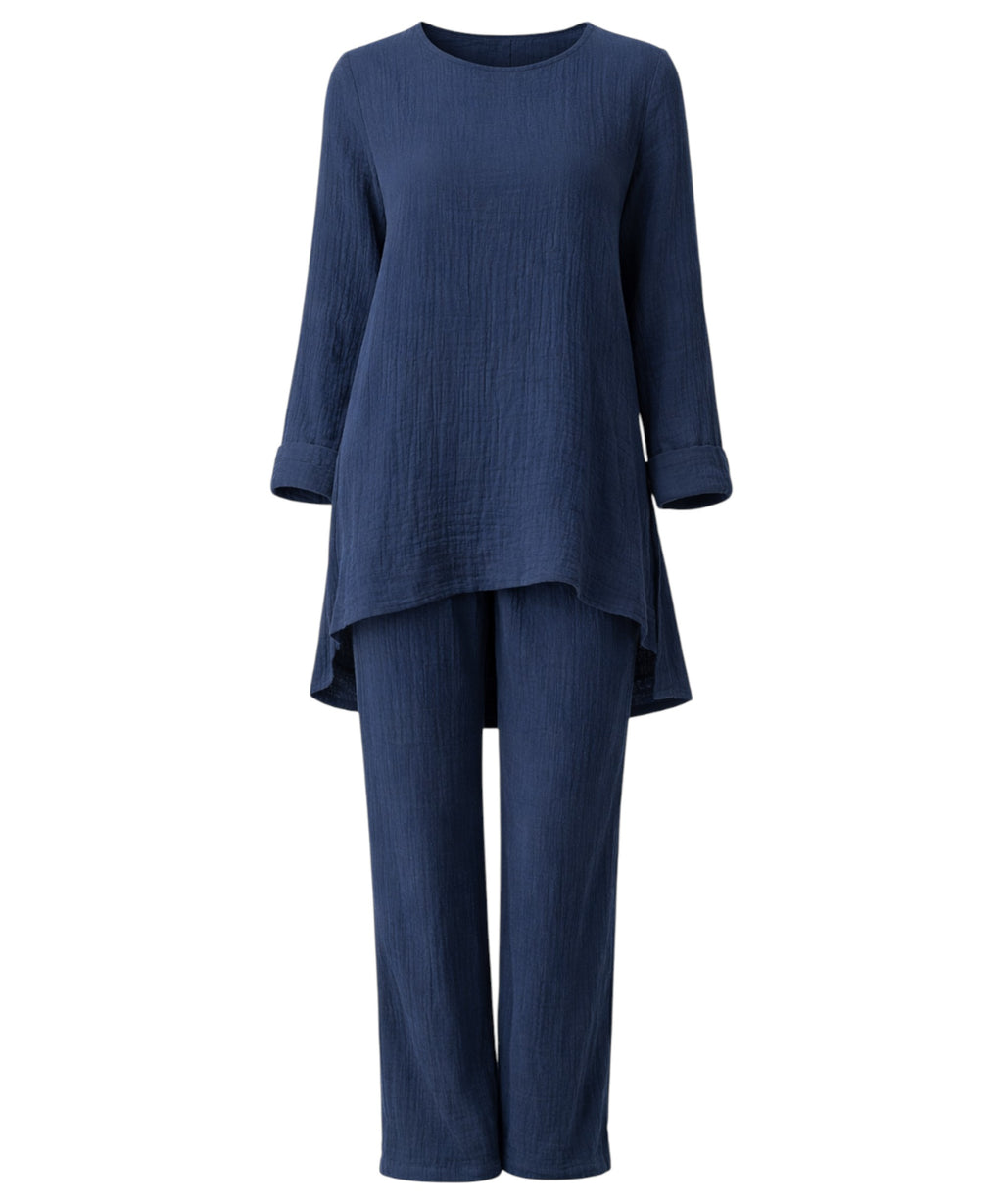 WENOR Musselin Set – Longtunika & Hose