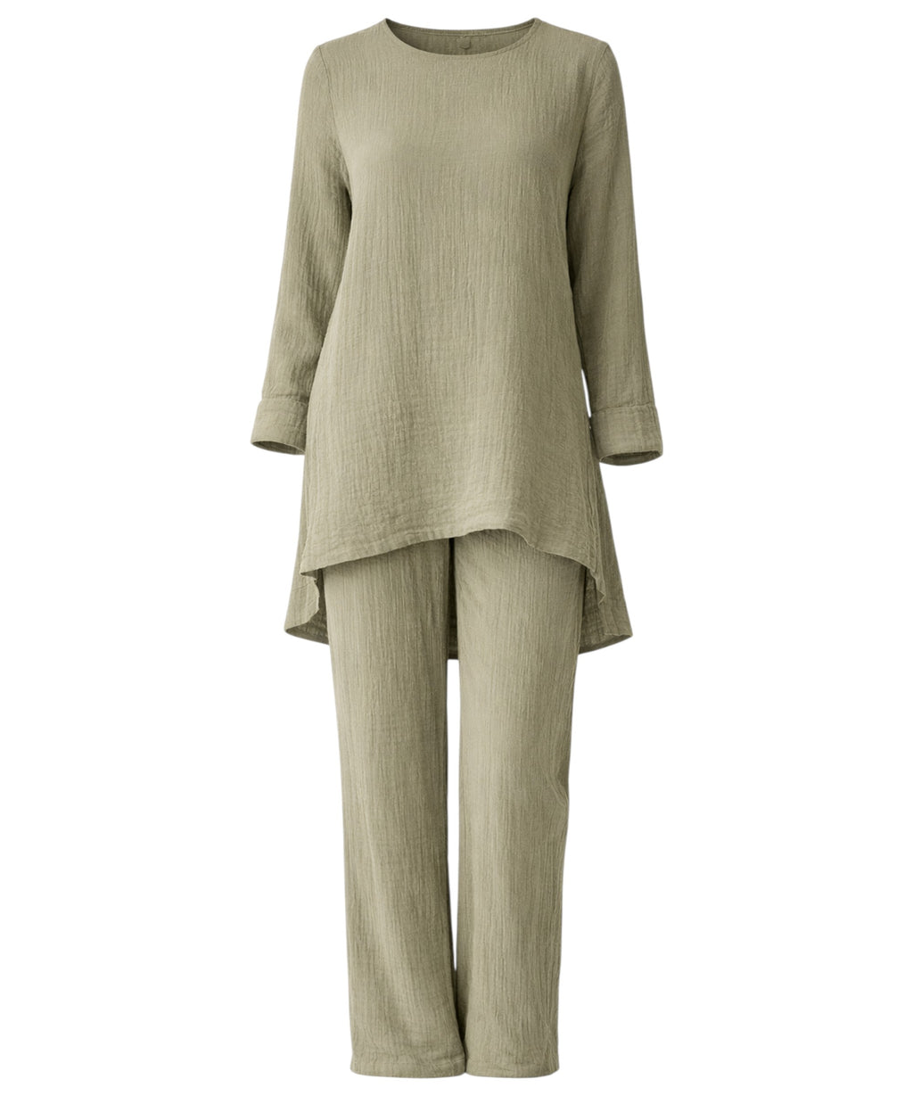 WENOR Musselin Set – Longtunika & Hose