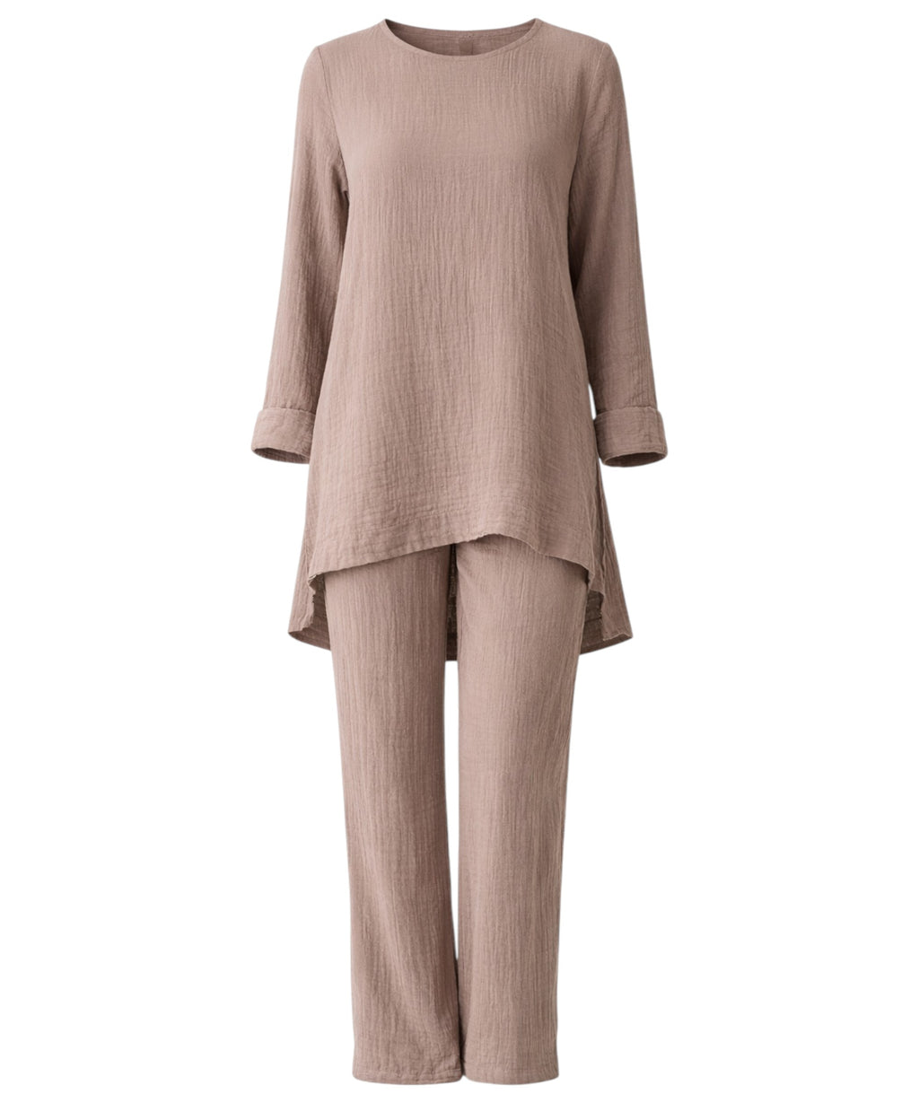 WENOR Musselin Set – Longtunika & Hose