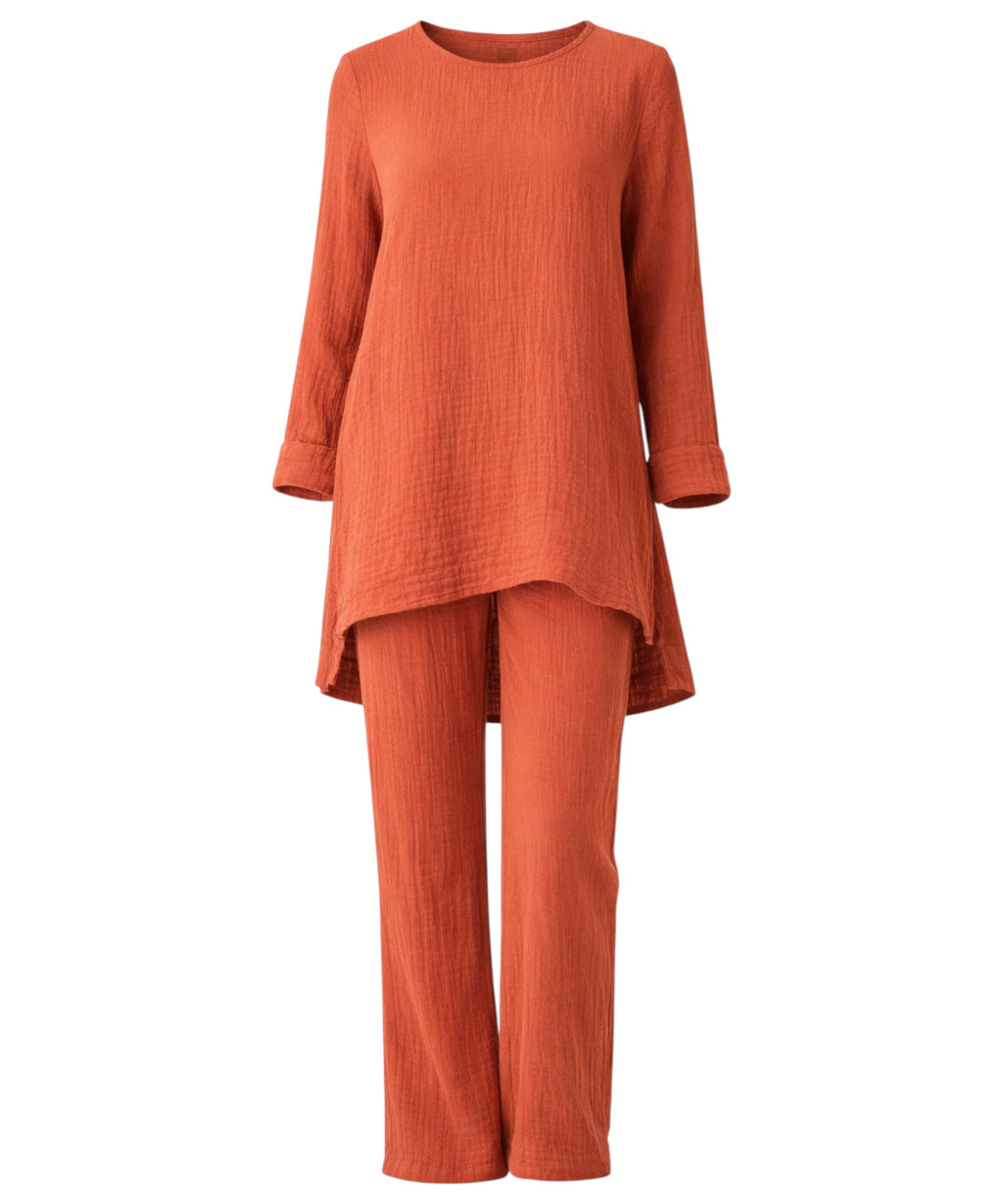 WENOR Musselin Set – Longtunika & Hose