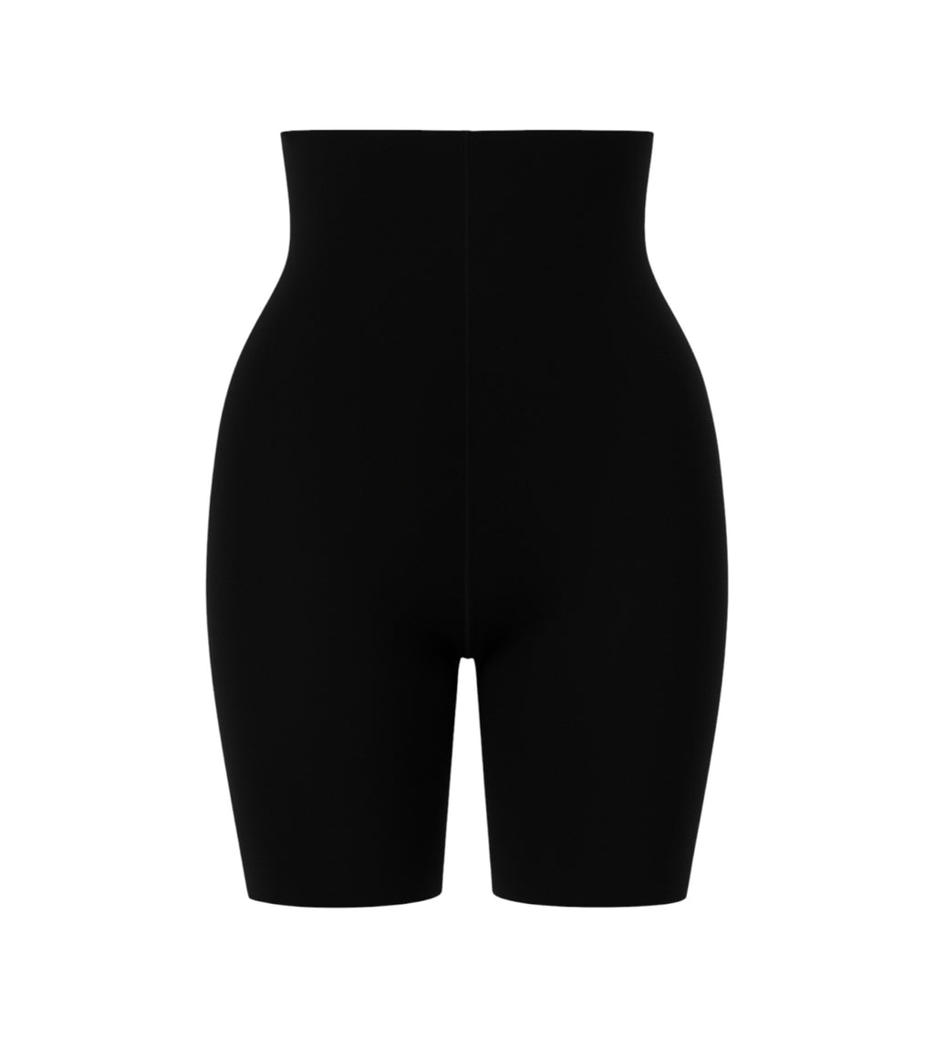 Miederhose Corsage mit Bein – nahtlose figurformende Shaping-Short hohe Taille