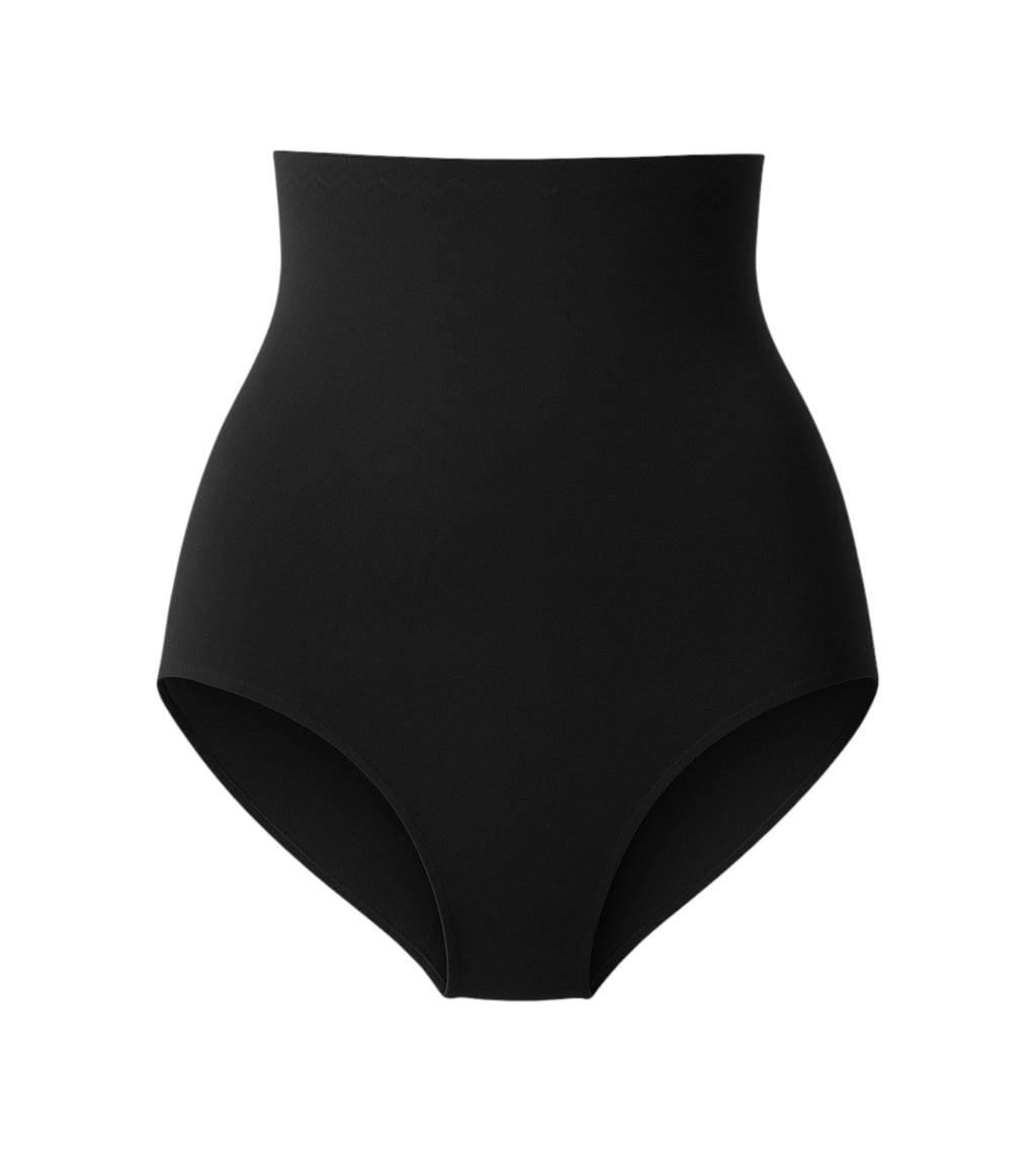 Miederslip mit hoher Taille, Lazer-Cut Corsage, Silikonbund Shapingwear