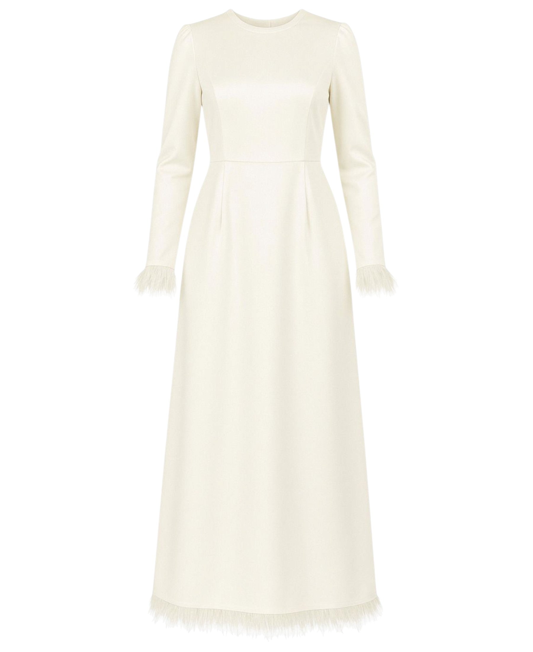 Satinkleid Damen Abendkleid schlicht Abiye Abaya Modest Fashion