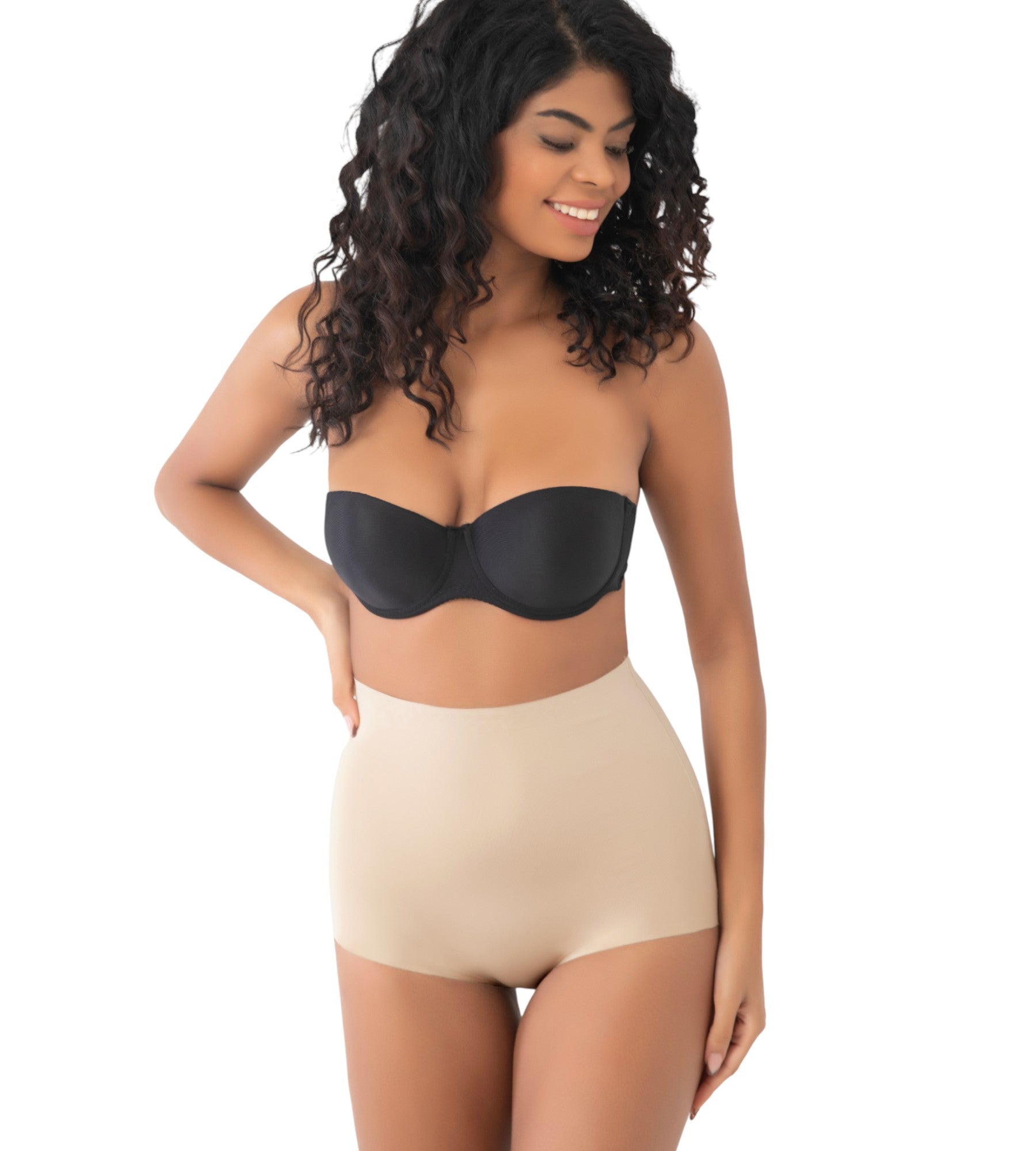 Miederslip mit hoher Taille und nahtloser Passform, Corsage formend & rutschfest