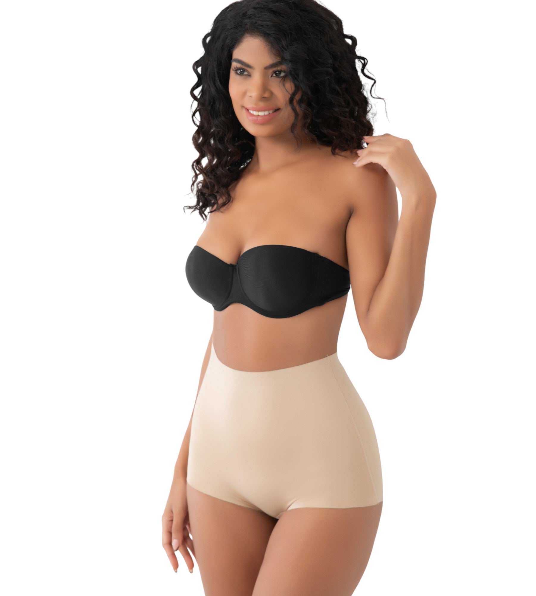 Miederslip mit hoher Taille und nahtloser Passform, Corsage formend & rutschfest