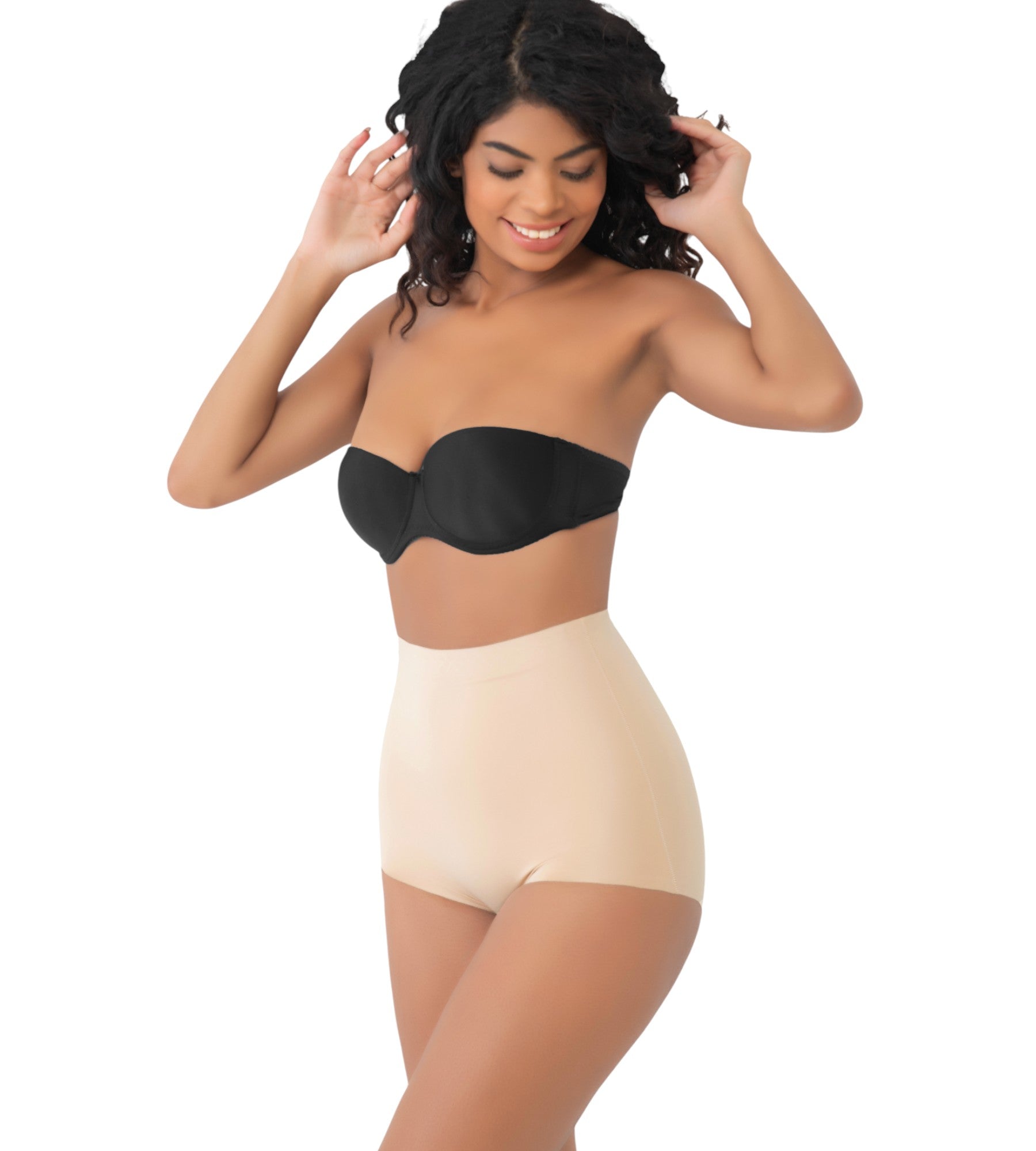 Miederslip mit hoher Taille und nahtloser Passform, Corsage formend & rutschfest