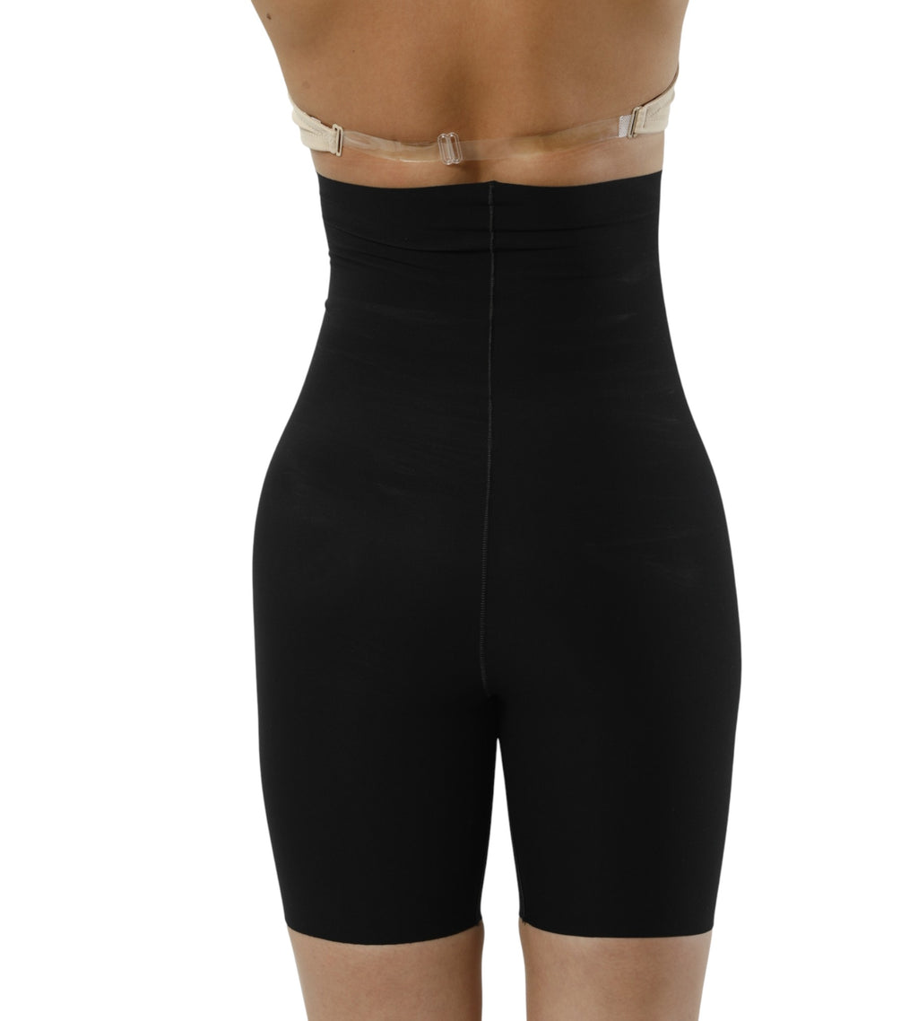 Miederhose Corsage mit Bein – nahtlose figurformende Shaping-Short hohe Taille
