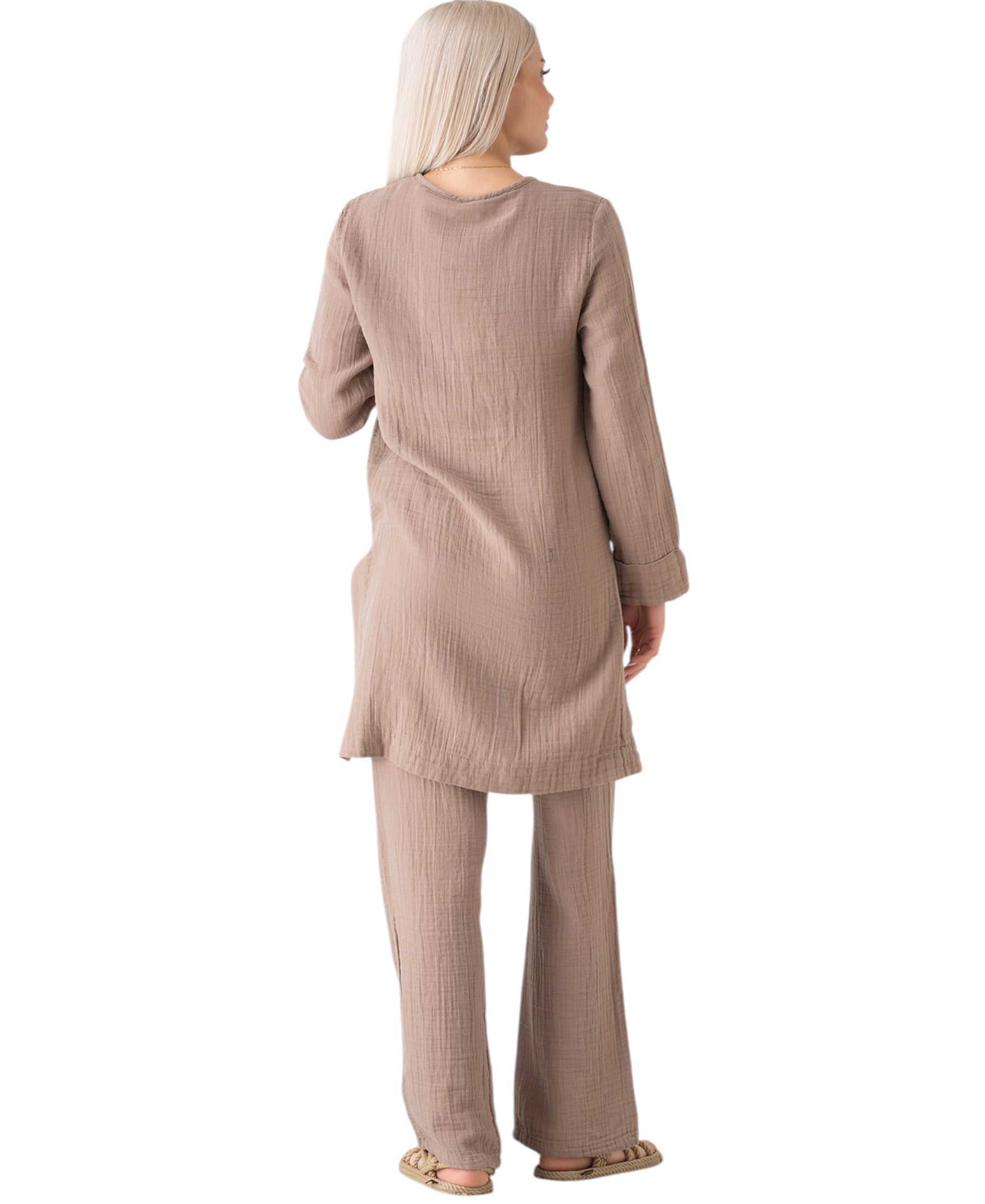 WENOR Musselin Set – Longtunika & Hose