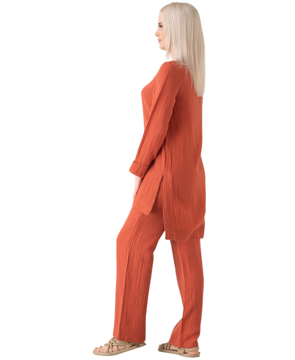 WENOR Musselin Set – Longtunika & Hose
