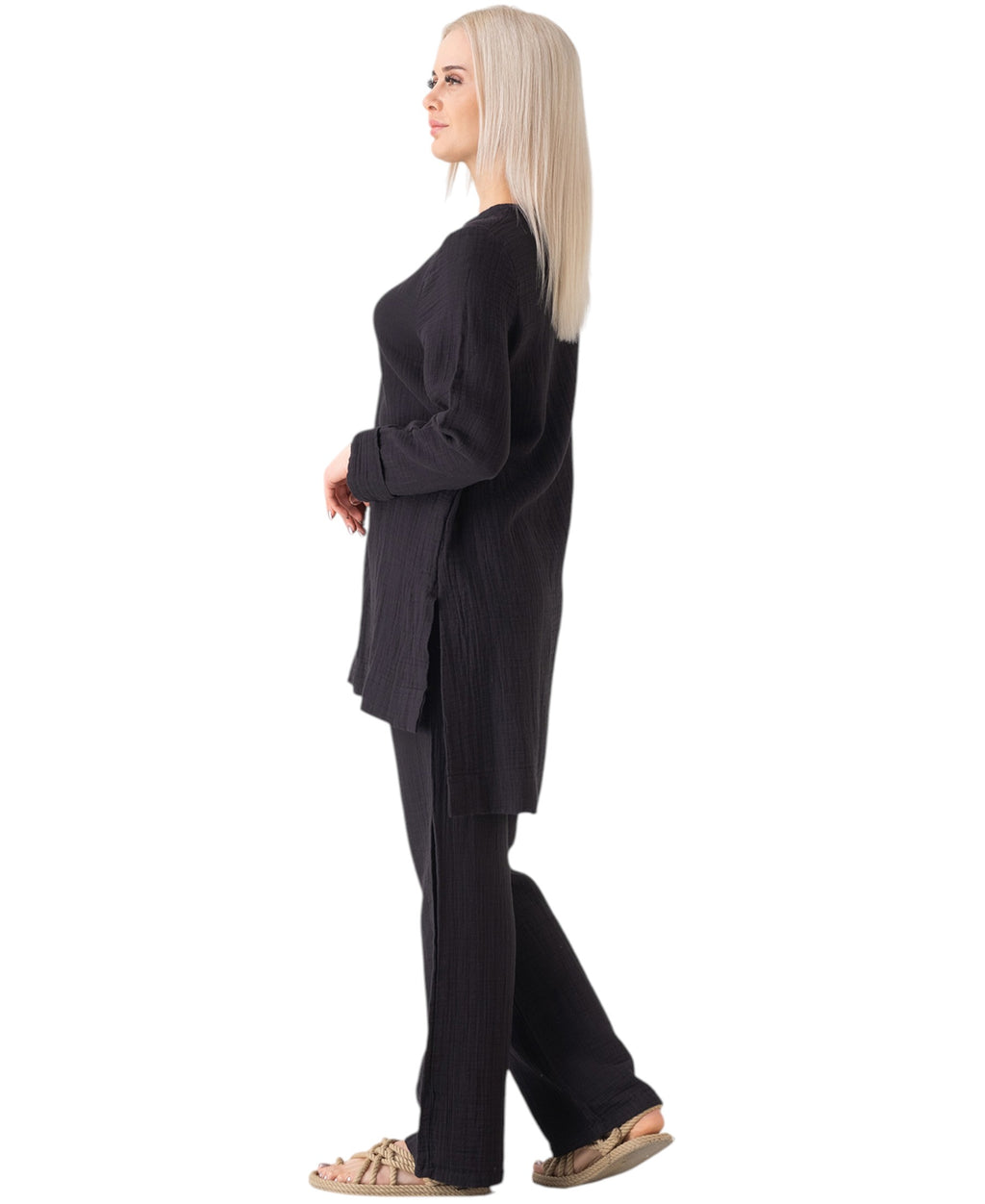 WENOR Musselin Set – Longtunika & Hose