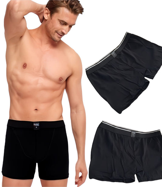 Boxershorts SALE 10er Pack Boxershorts schwarz Restposten Unterhosen Slips
