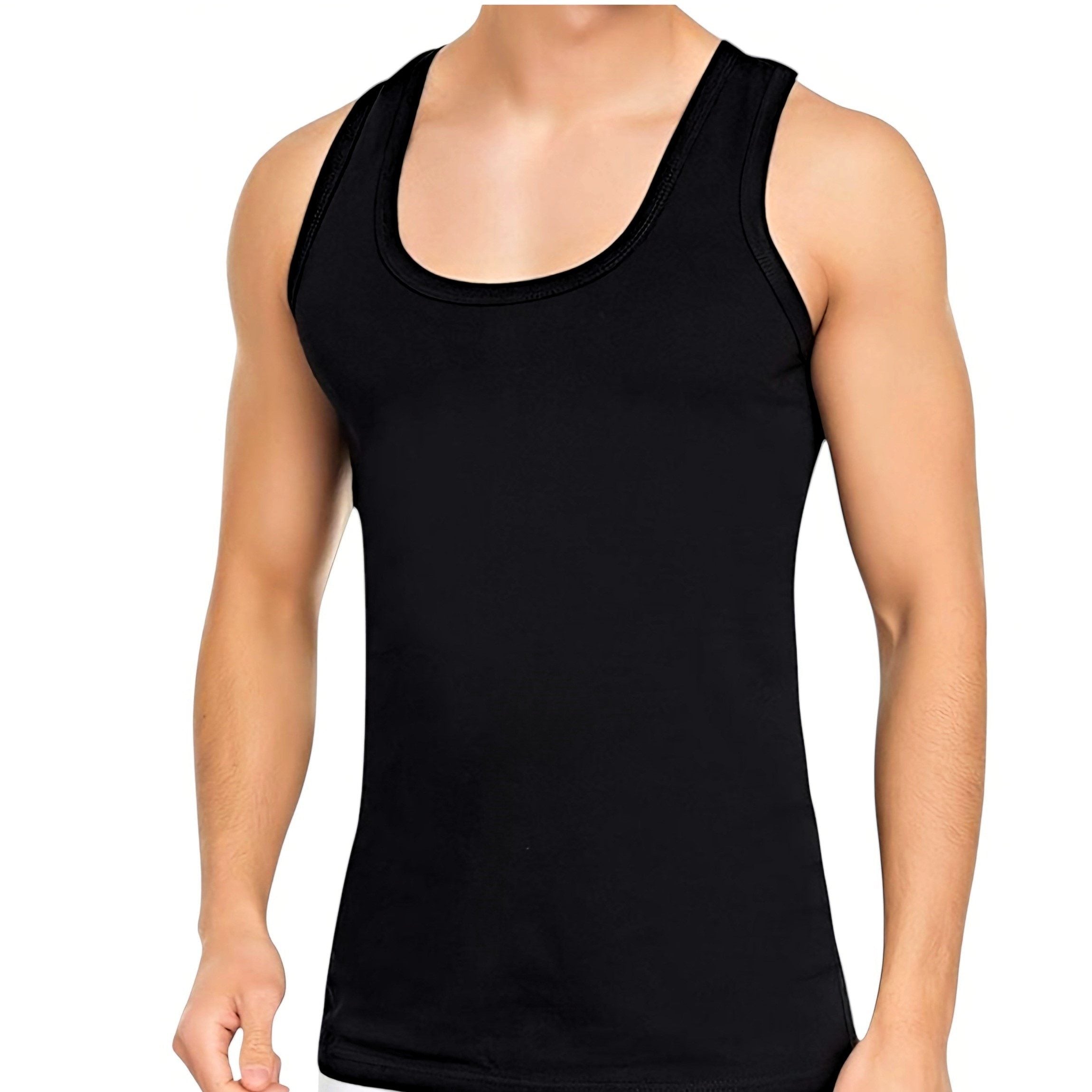 Unterhemd 6er-10er Pack Herren Unterhemden Tank Tops 100% Baumwolle S-4XL