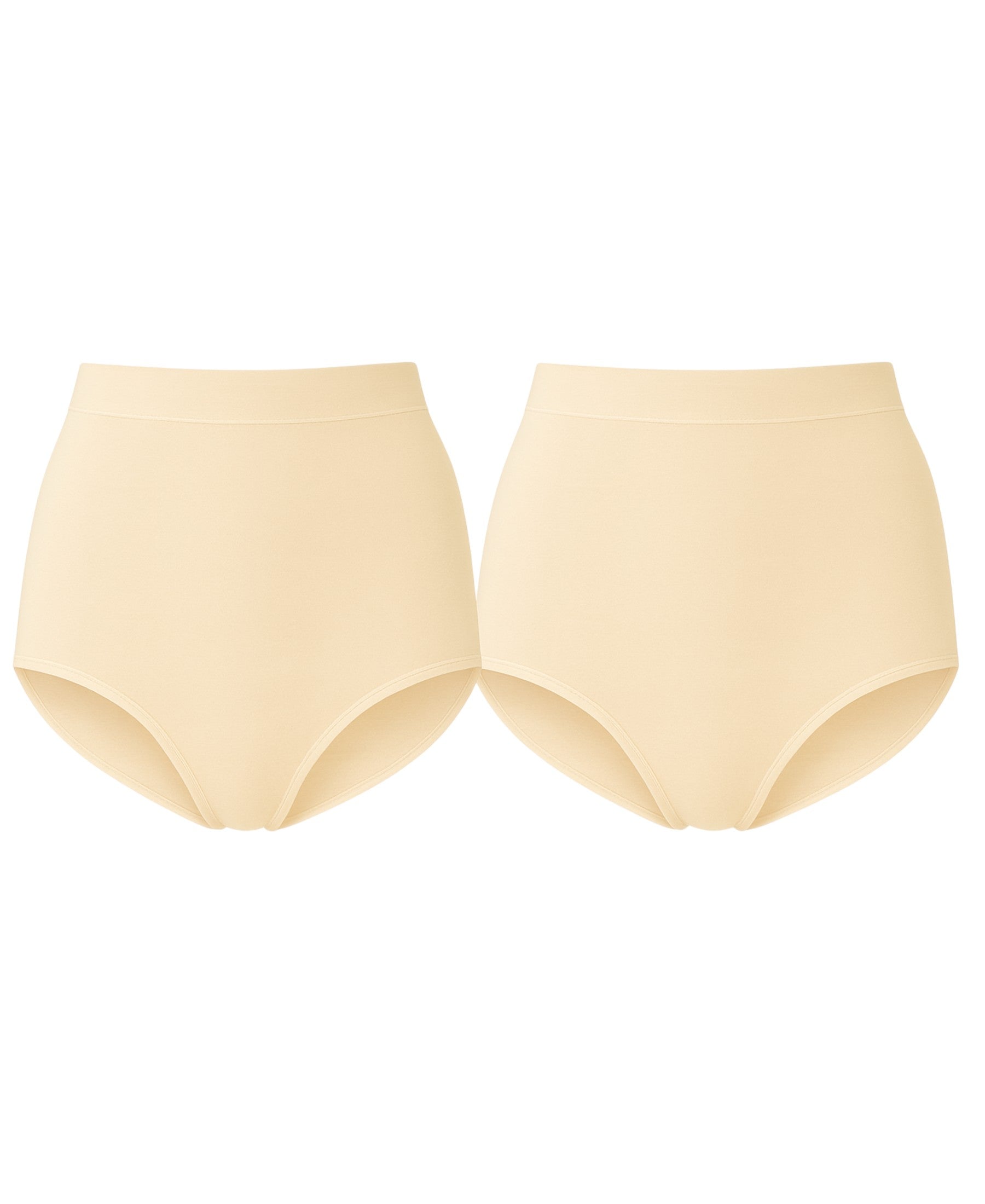Miederslip 2er Pack figurformend hoher Bund Shaping-Slip eng anliegend