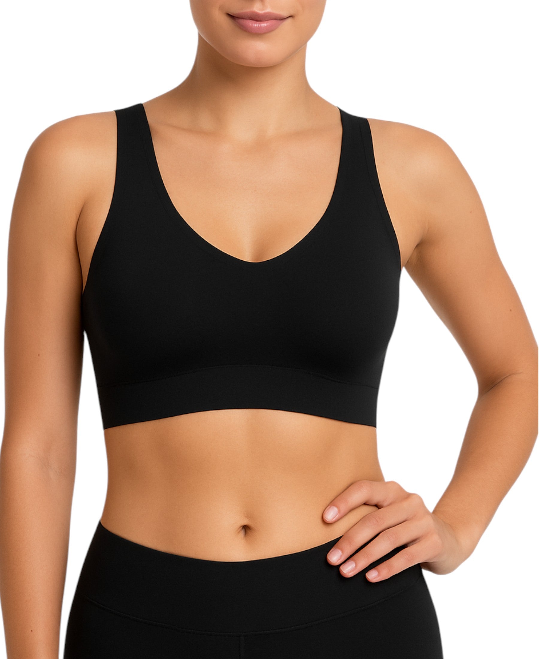 Bustier mit Softpads – nahtlos, elastisch, figurformend, ohne Bügel, bequem