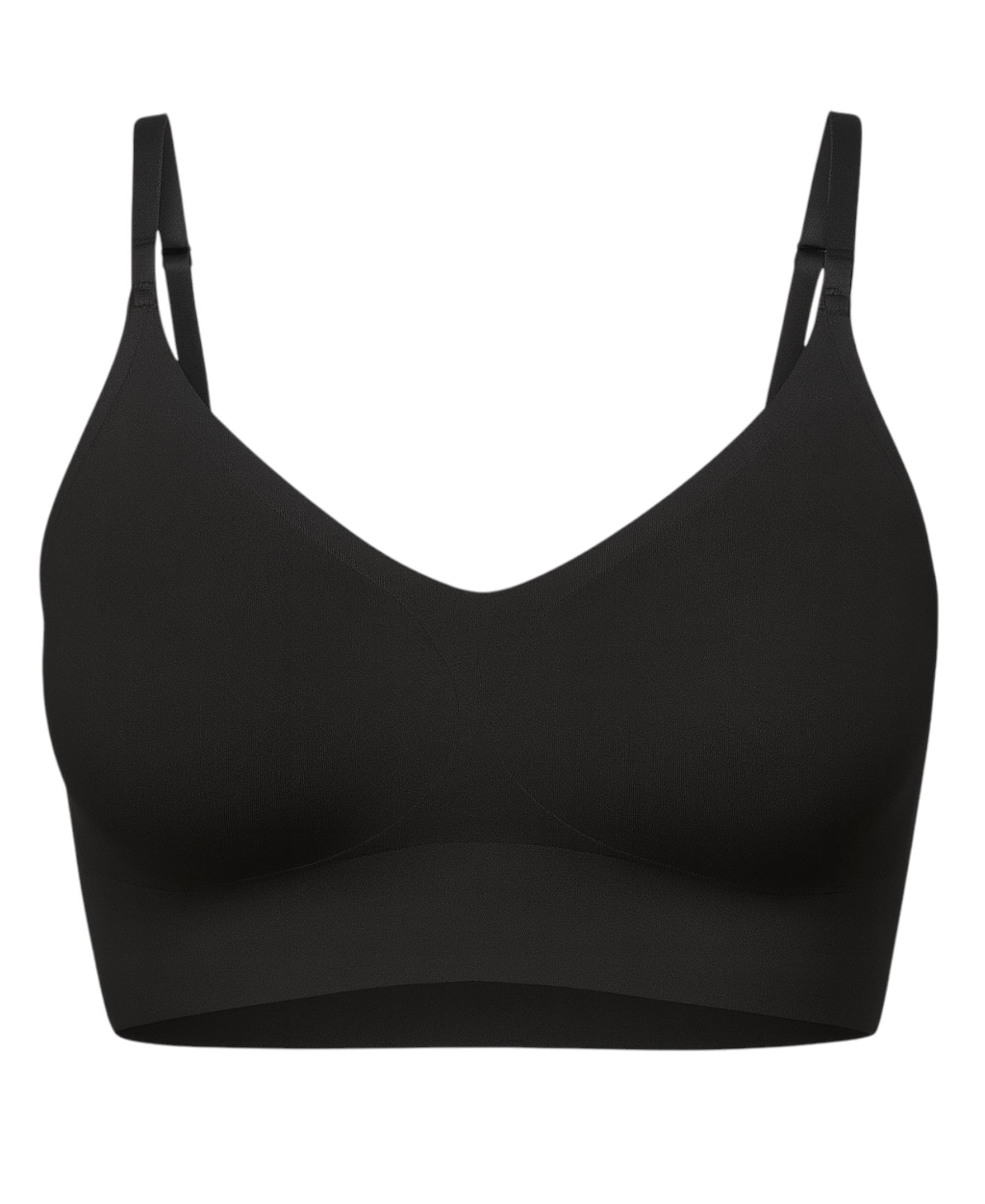 Soft-BH Bustier Damen nahtlos ohne Bügel – Soft-Bra mit breitem Bund