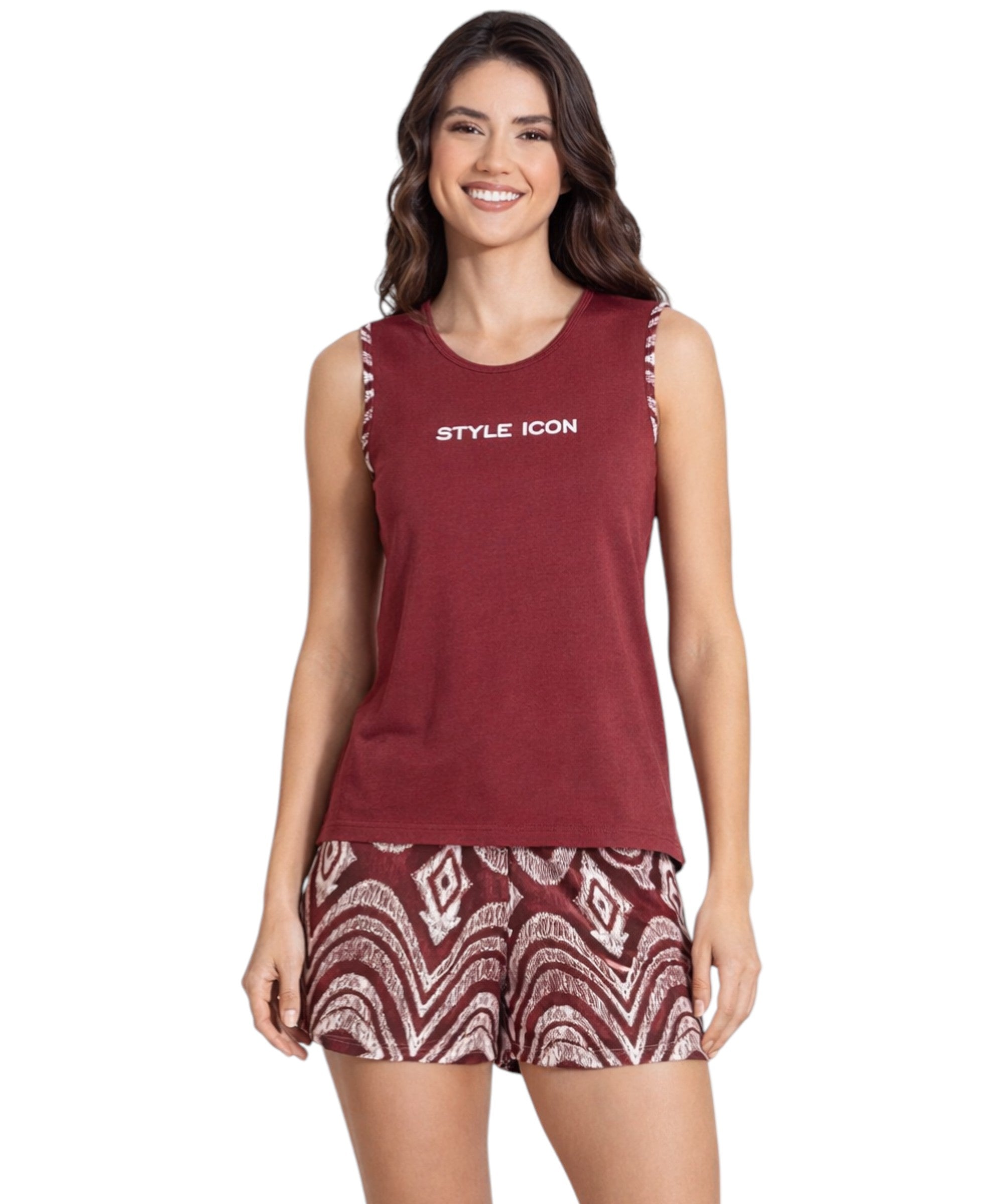 Pyjama Damen Hausanzug – Sommerlicher Schlafanzug mit Shorts & Shirt, 4 Designs