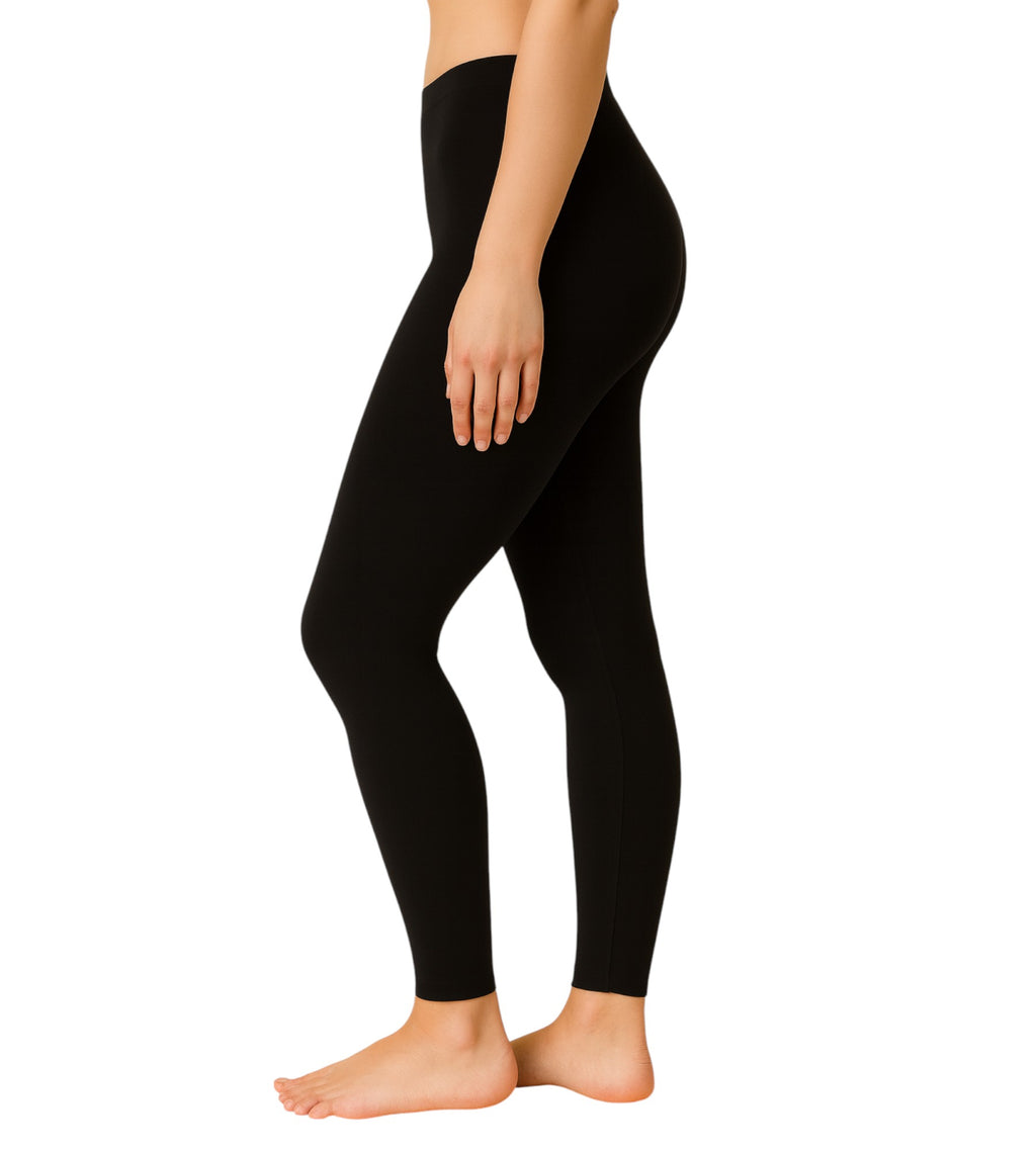 Thermohose Damen – Gefütterte Thermoleggings Winterleggings, wärmend & elastisch