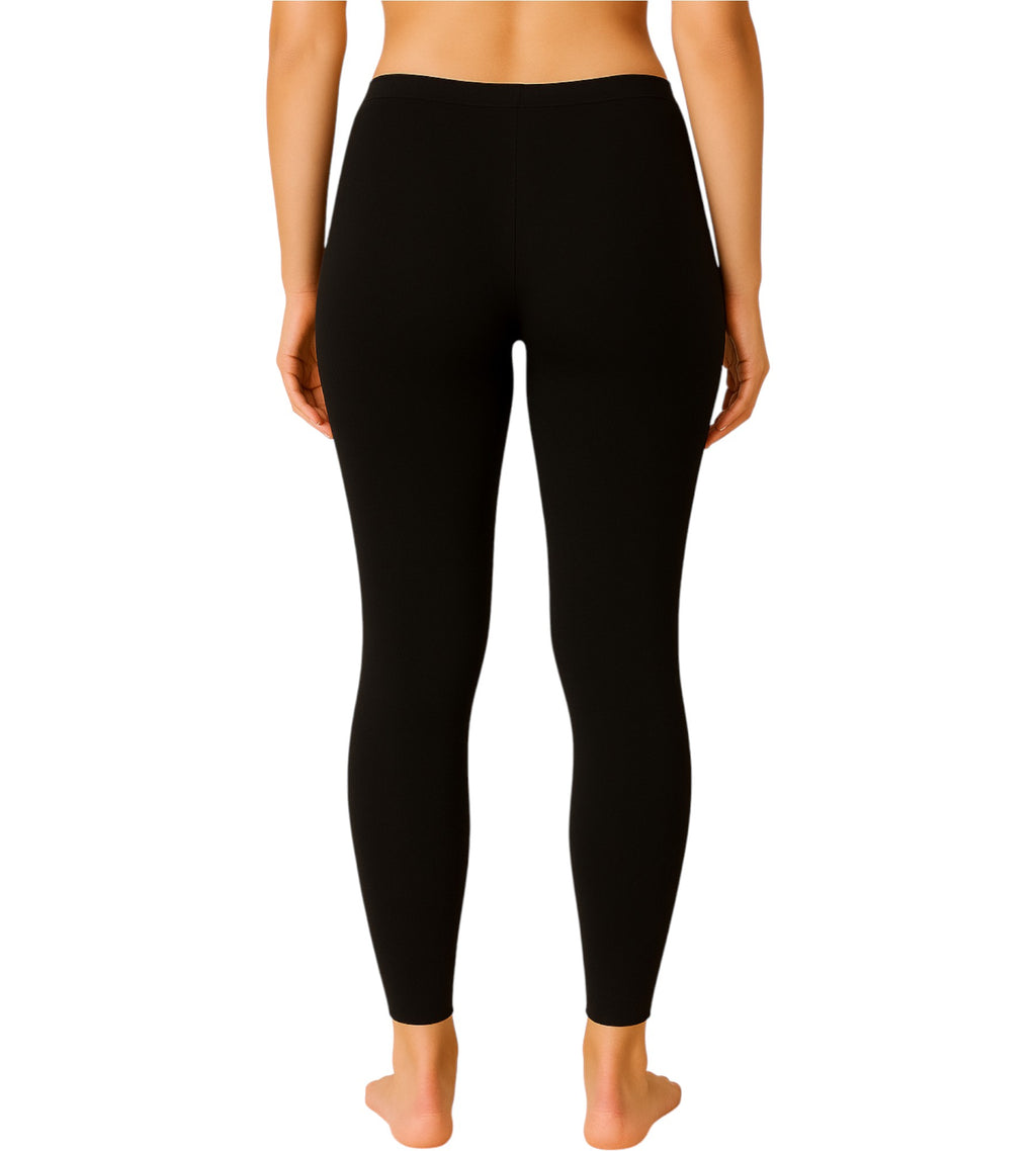 Thermohose Damen – Gefütterte Thermoleggings Winterleggings, wärmend & elastisch