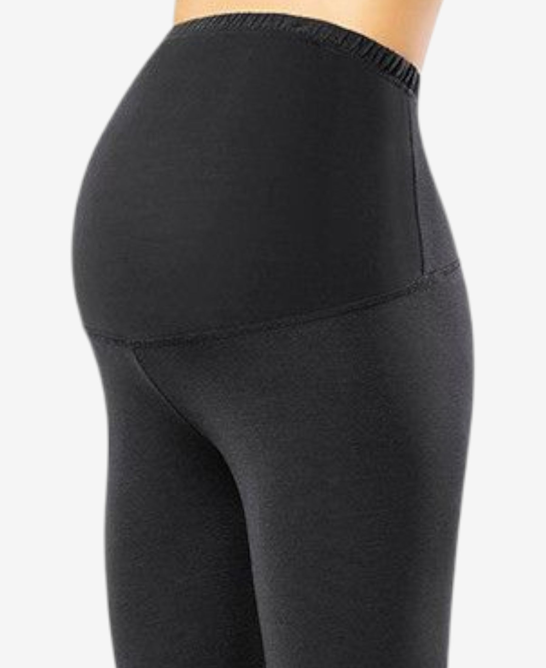 Umstandsleggings – Dehnbare Schwangerschafts-Leggins mit hohem Bund aus Baumwolle
