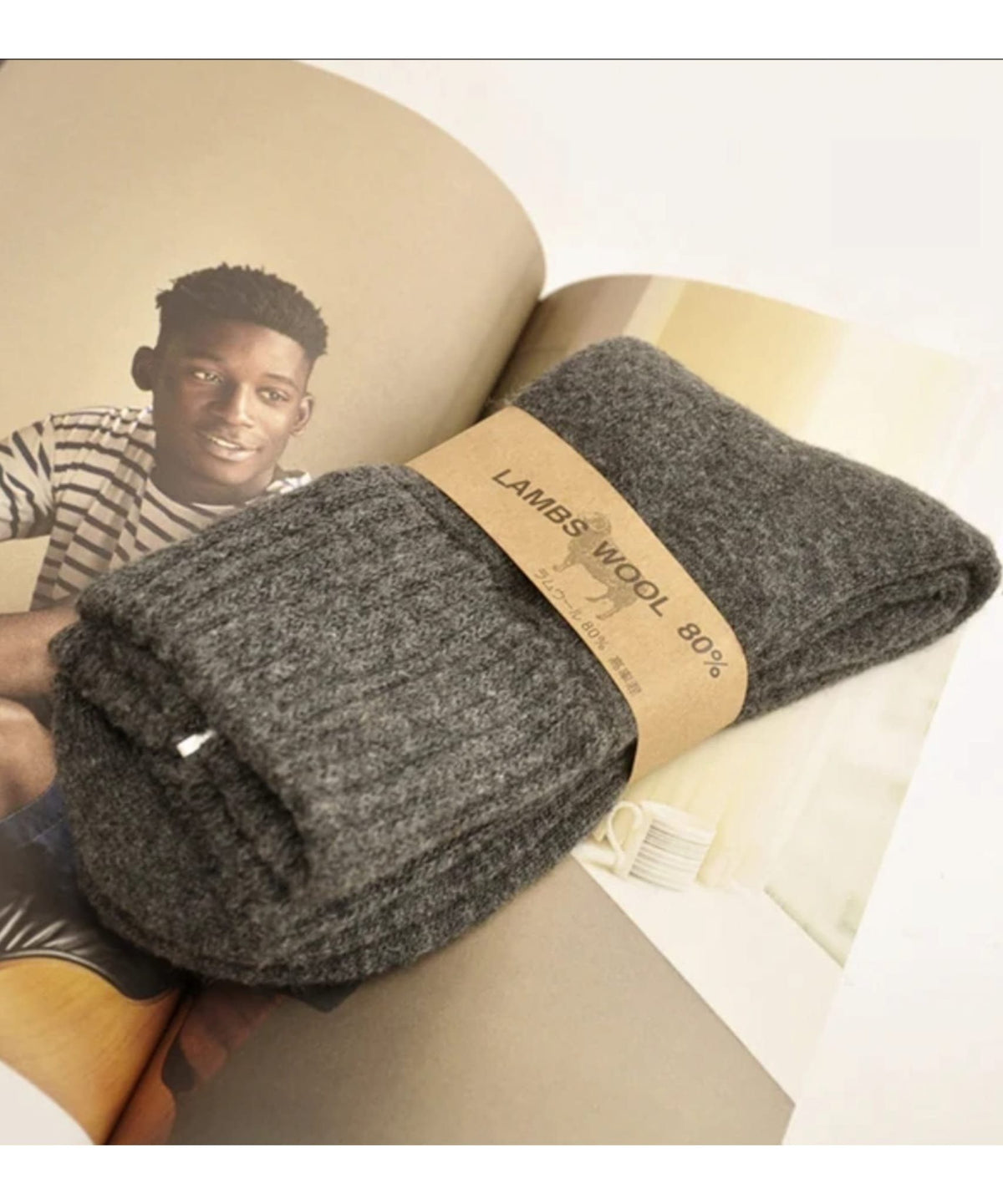Socken 4 Paar Thermosocken aus Merinowolle – Wollsocken für Herren und Damen