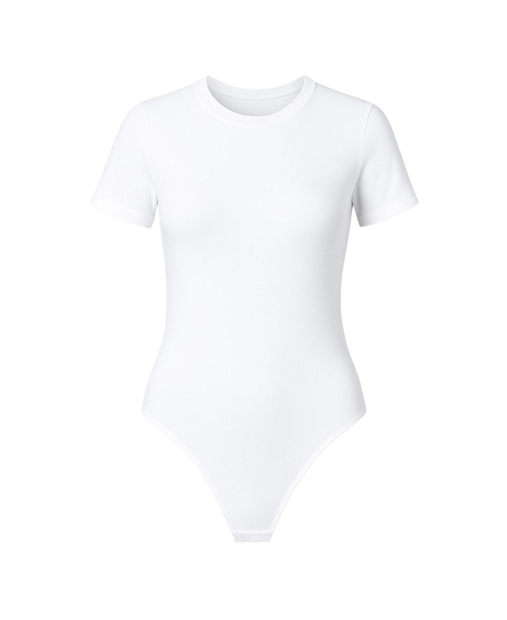 Kurzarmbody 2er Pack Damen Bodysuit mit Rundhalsausschnitt