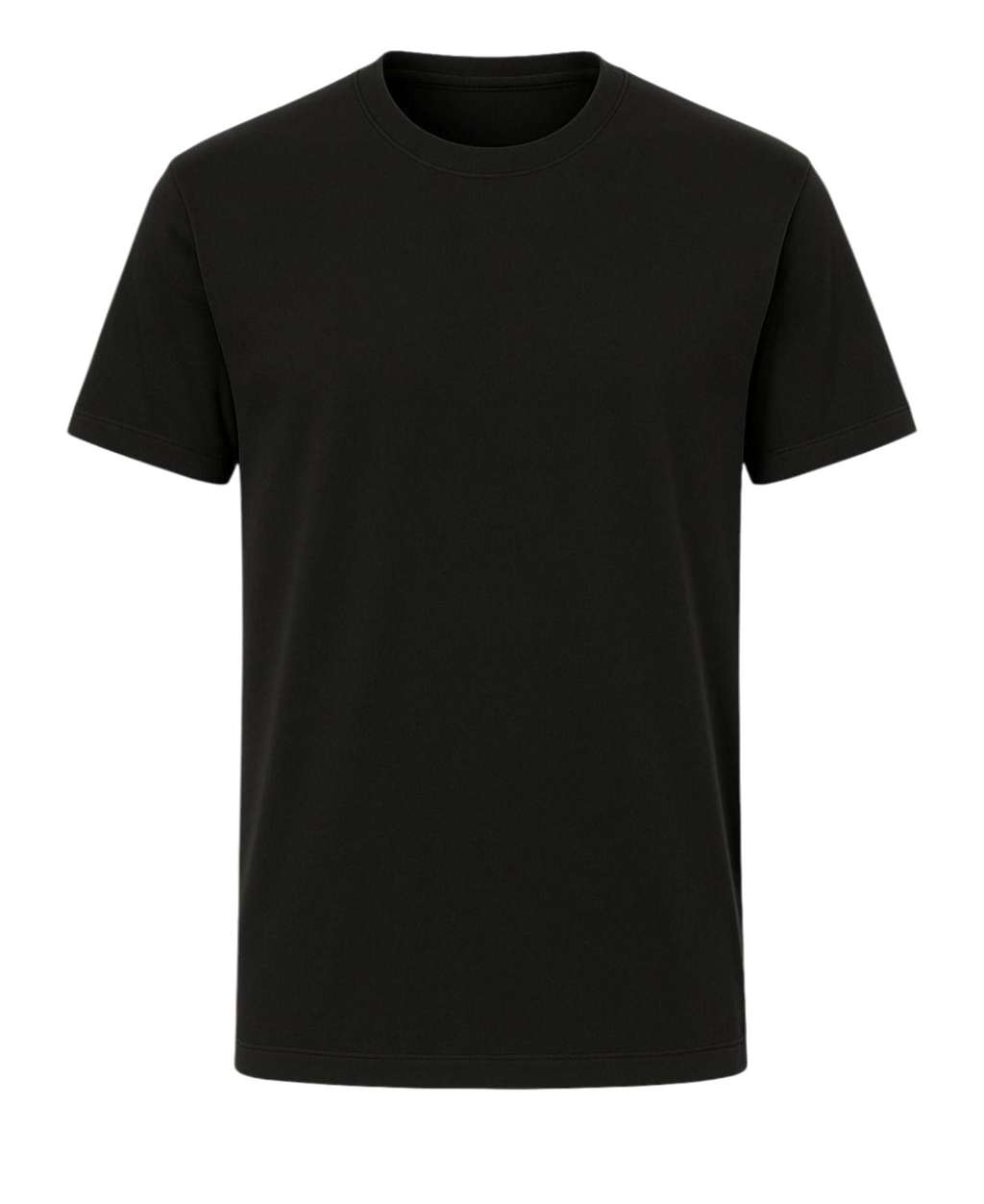 T-Shirt Herren Basic Schwarz (3er Pack) – Unterziehshirt aus 100 % Baumwolle