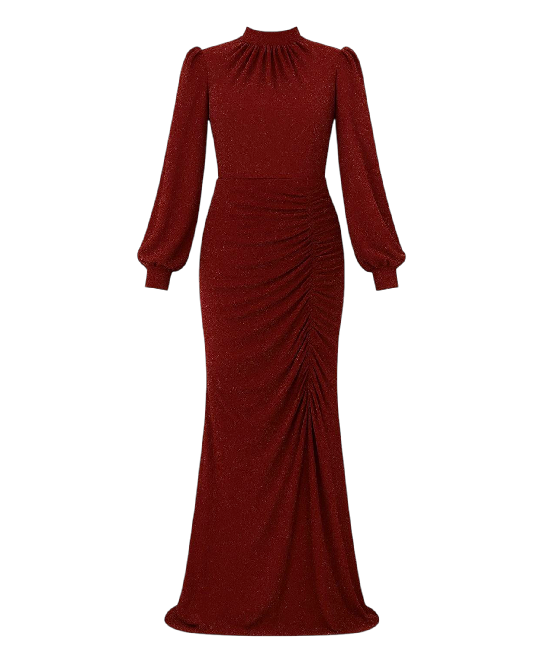 Abendkleid langärmliges Maxikleid Damen Abaya Kleid - Modest Fashion Abiye