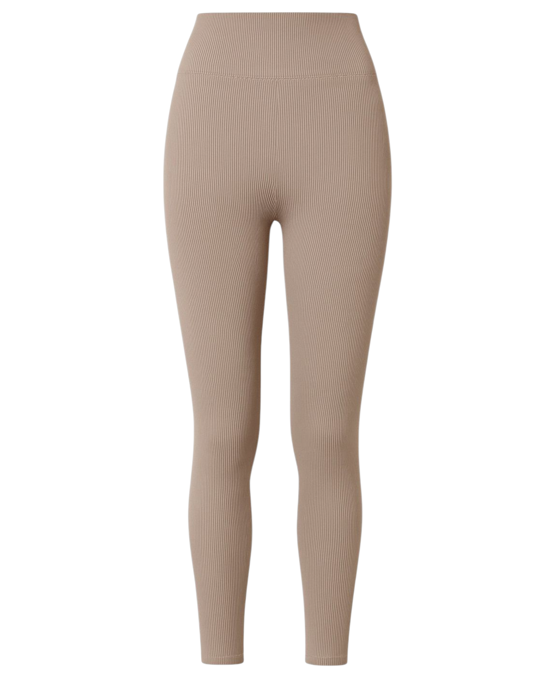 Leggings gerippte Damen Leggings Baumwolle hoch Bund Leggins hohe Taille