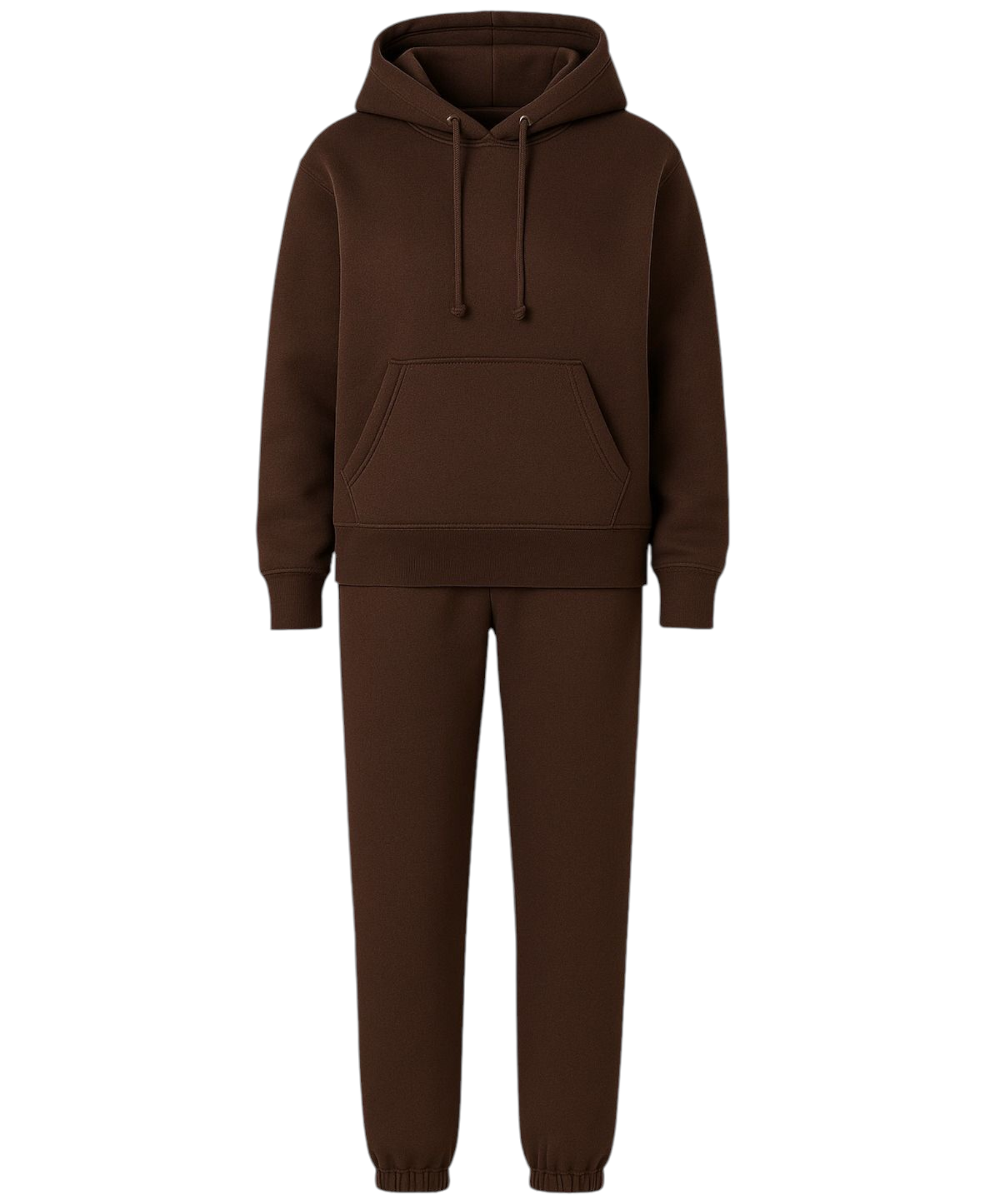Jogginganzug Damen 2-teilig mit Kapuzenhoodie & Hose 100% Baumwolle