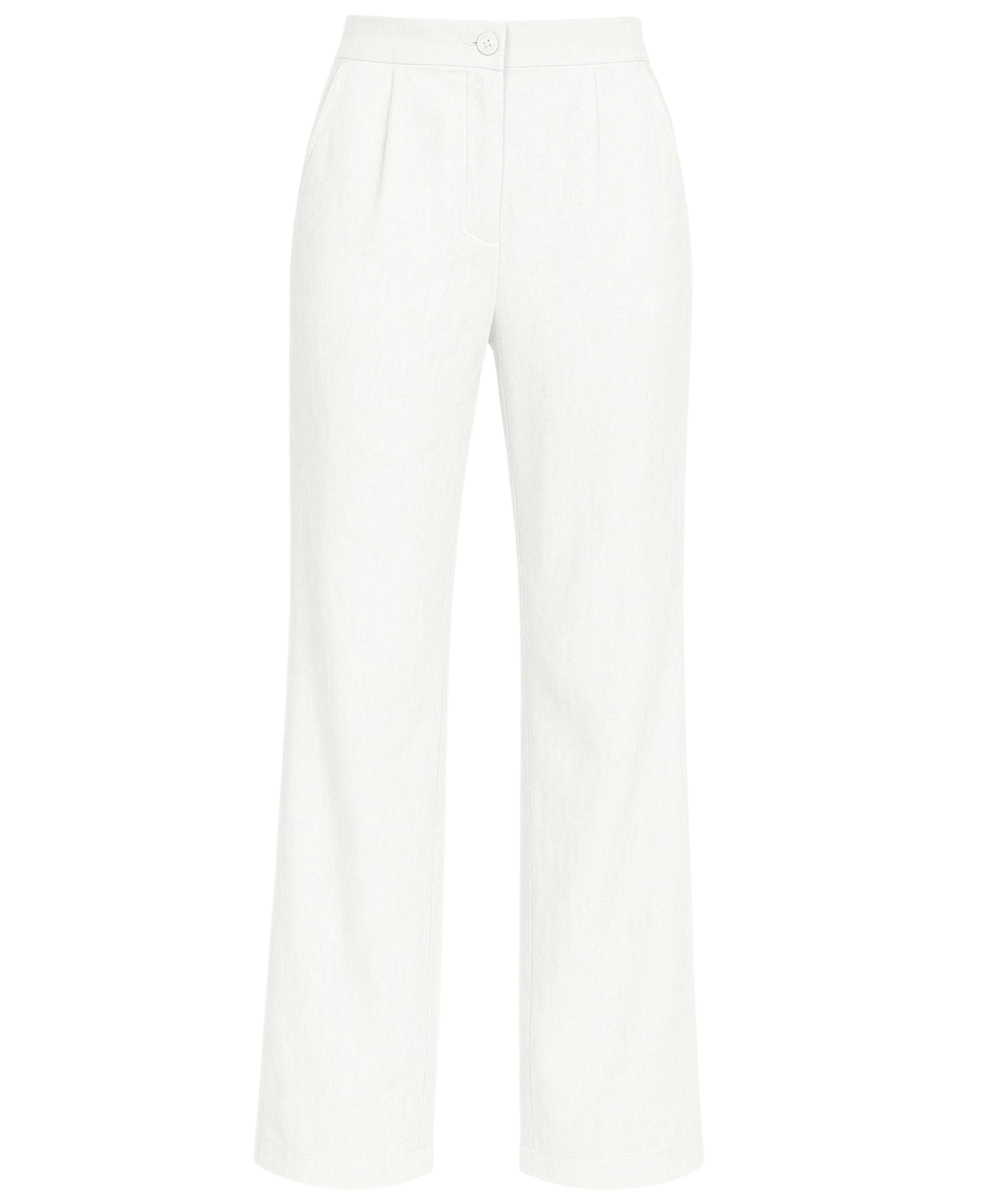 Palazzohose Damen Hose in Leinenoptik – elegant Weites Bein