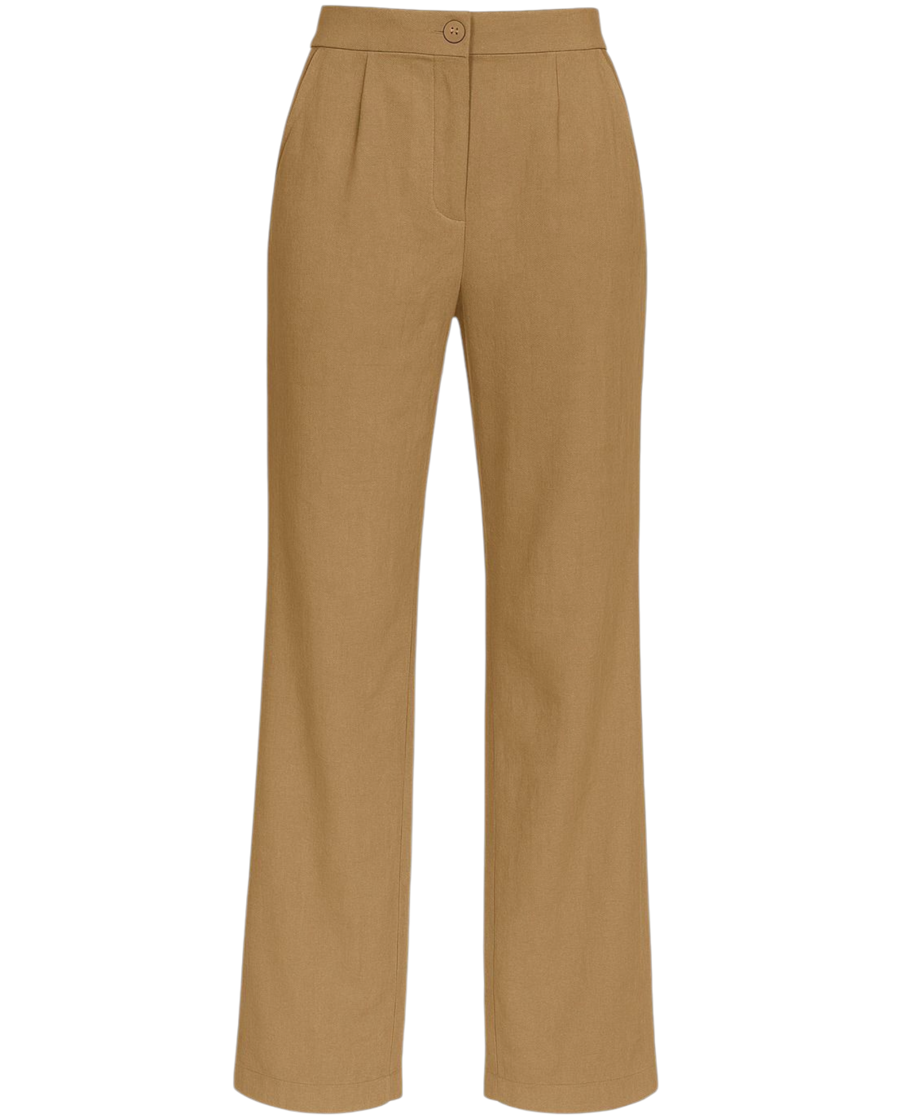 Palazzohose Damen Hose in Leinenoptik – elegant Weites Bein