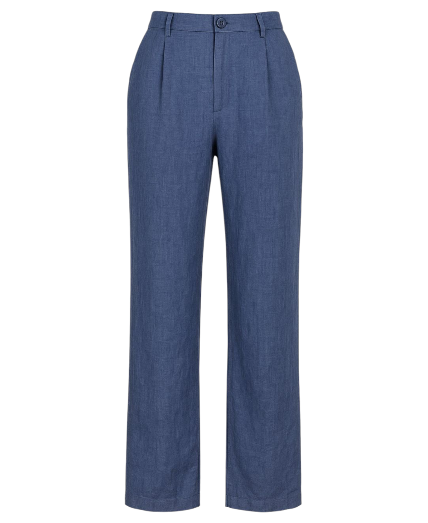 Palazzohose Damen Hose in Leinenoptik – elegant Weites Bein