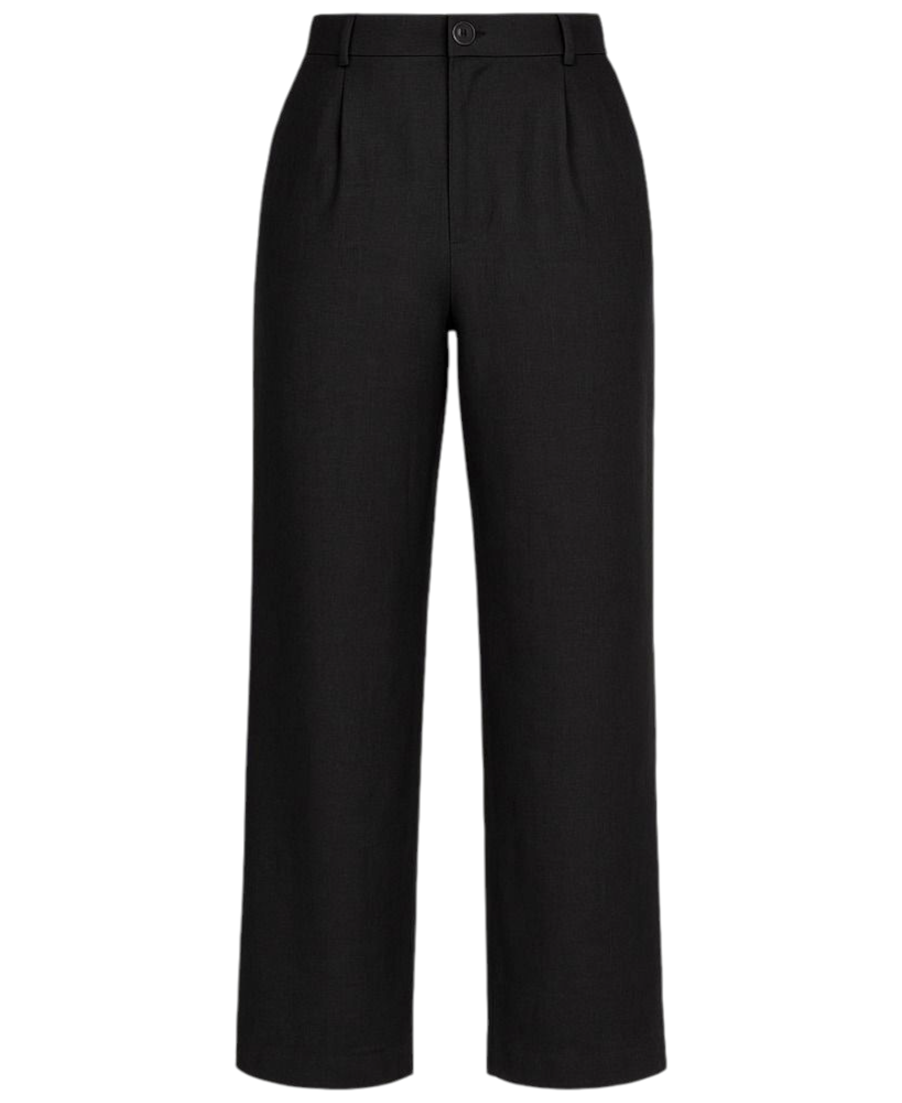 Palazzohose Damen Hose in Leinenoptik – elegant Weites Bein