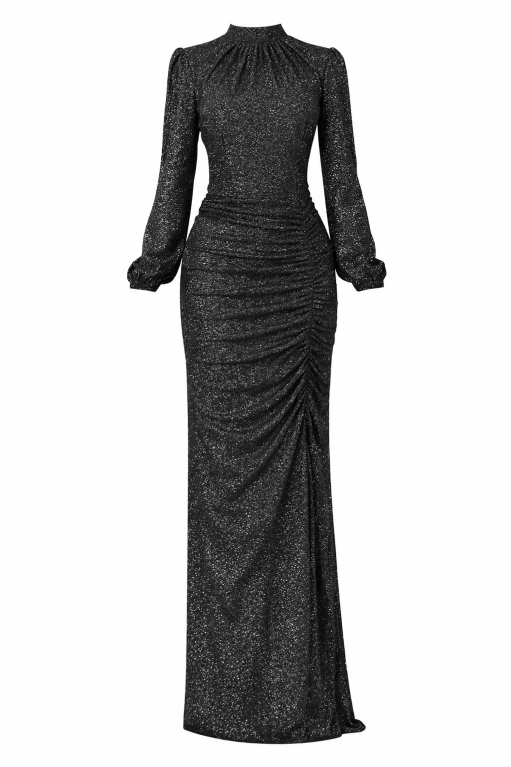 Abendkleid langärmliges Maxikleid Damen Abaya Kleid - Modest Fashion Abiye
